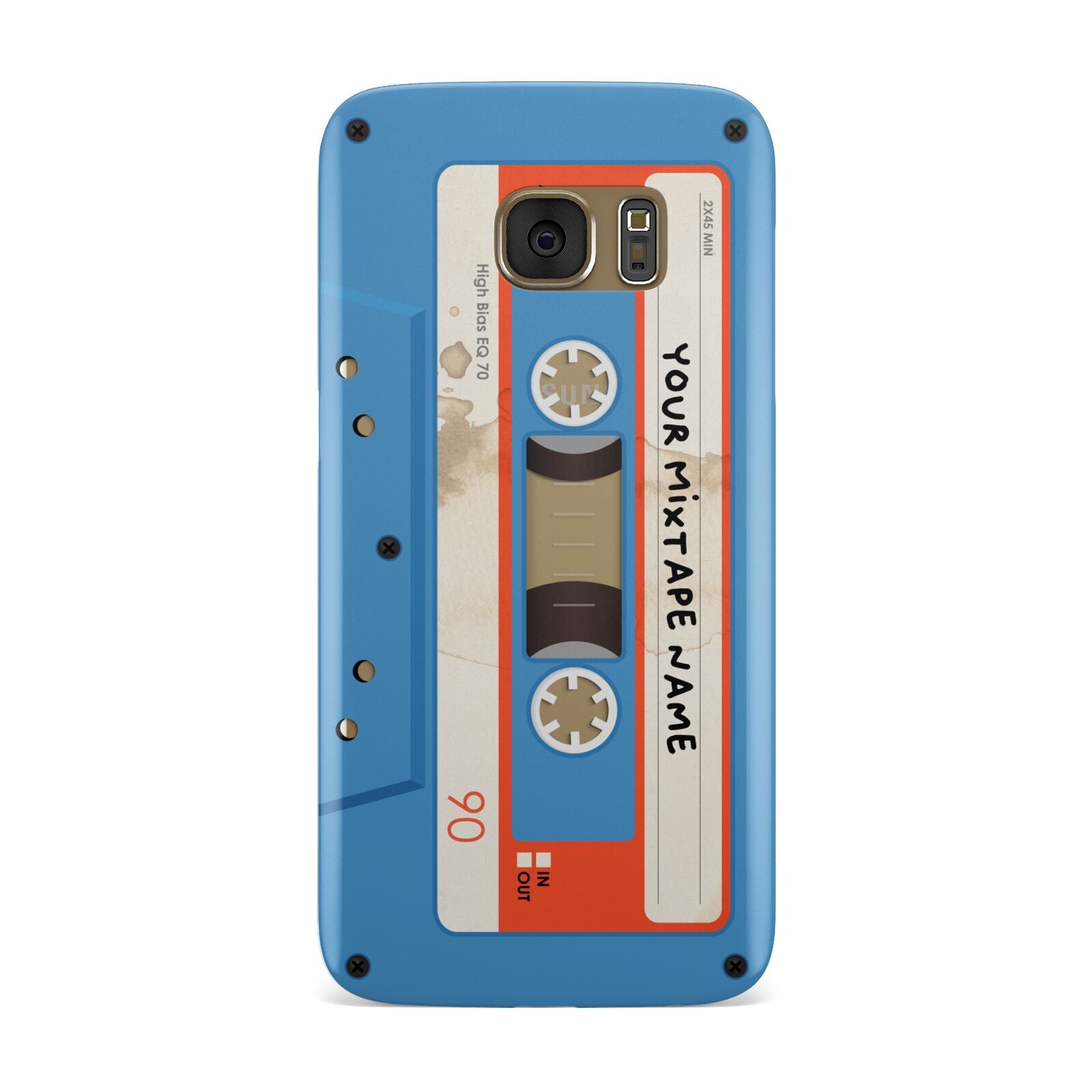 Blue Mixtape Custom Samsung Galaxy Case