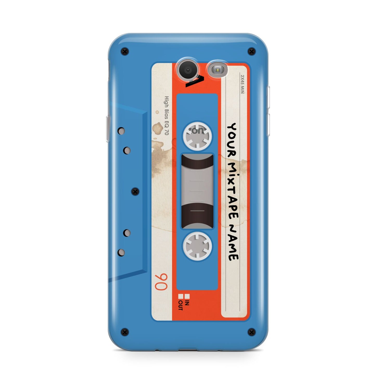 Blue Mixtape Custom Samsung Galaxy J7 2017 Case