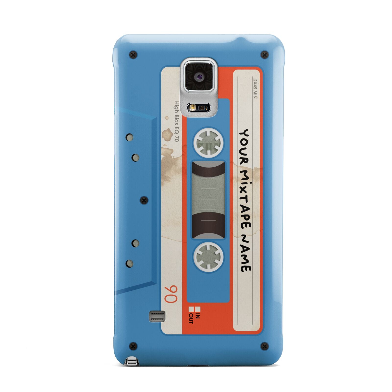 Blue Mixtape Custom Samsung Galaxy Note 4 Case