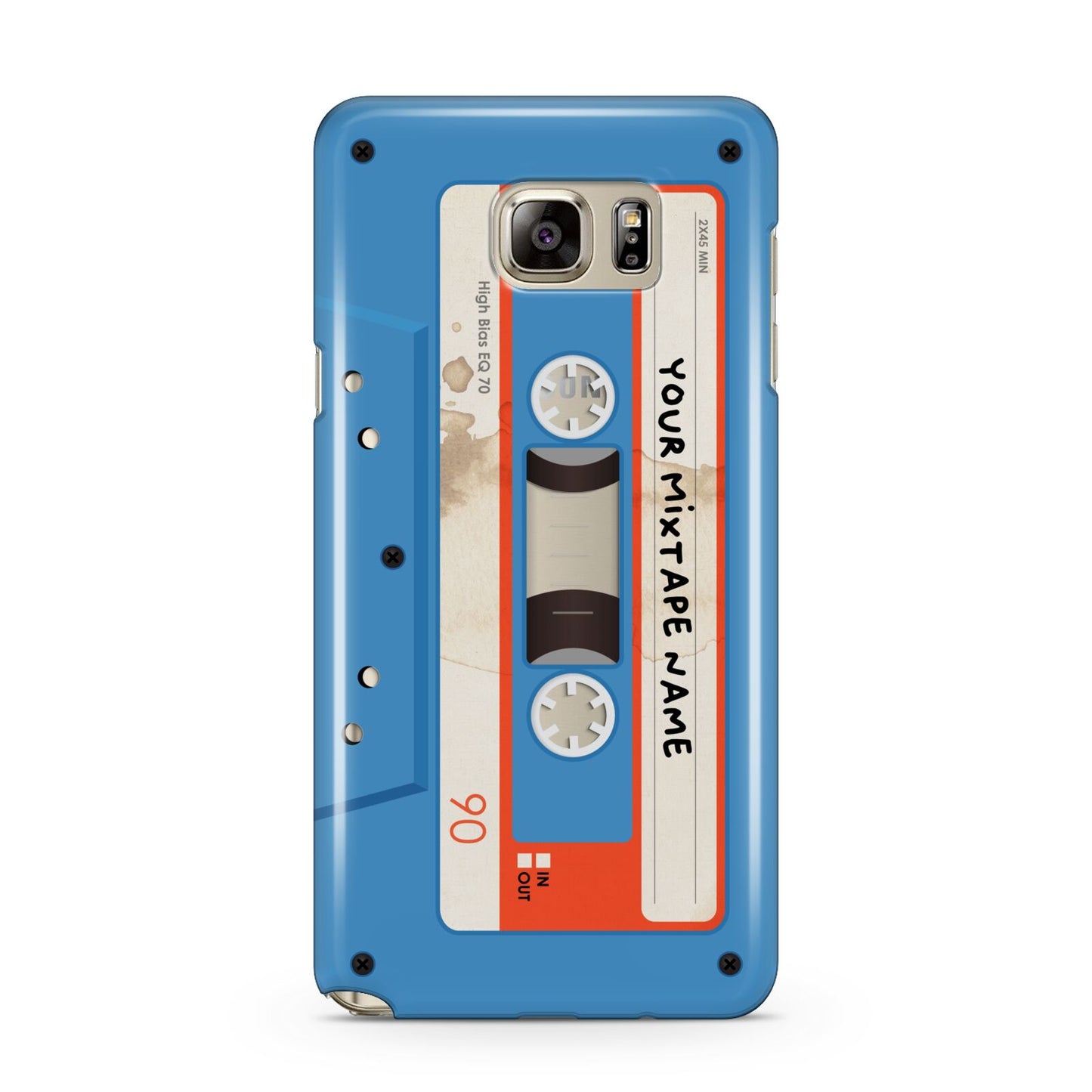 Blue Mixtape Custom Samsung Galaxy Note 5 Case