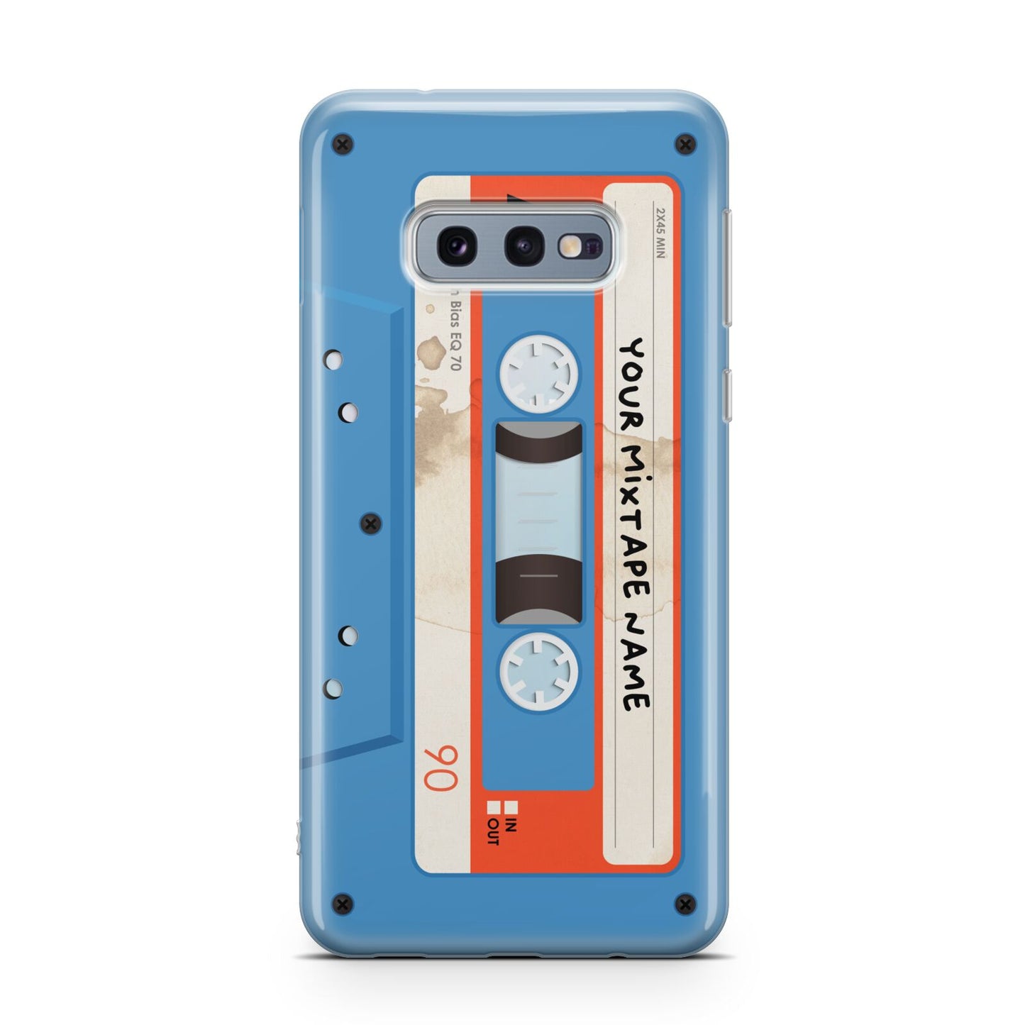 Blue Mixtape Custom Samsung Galaxy S10E Case