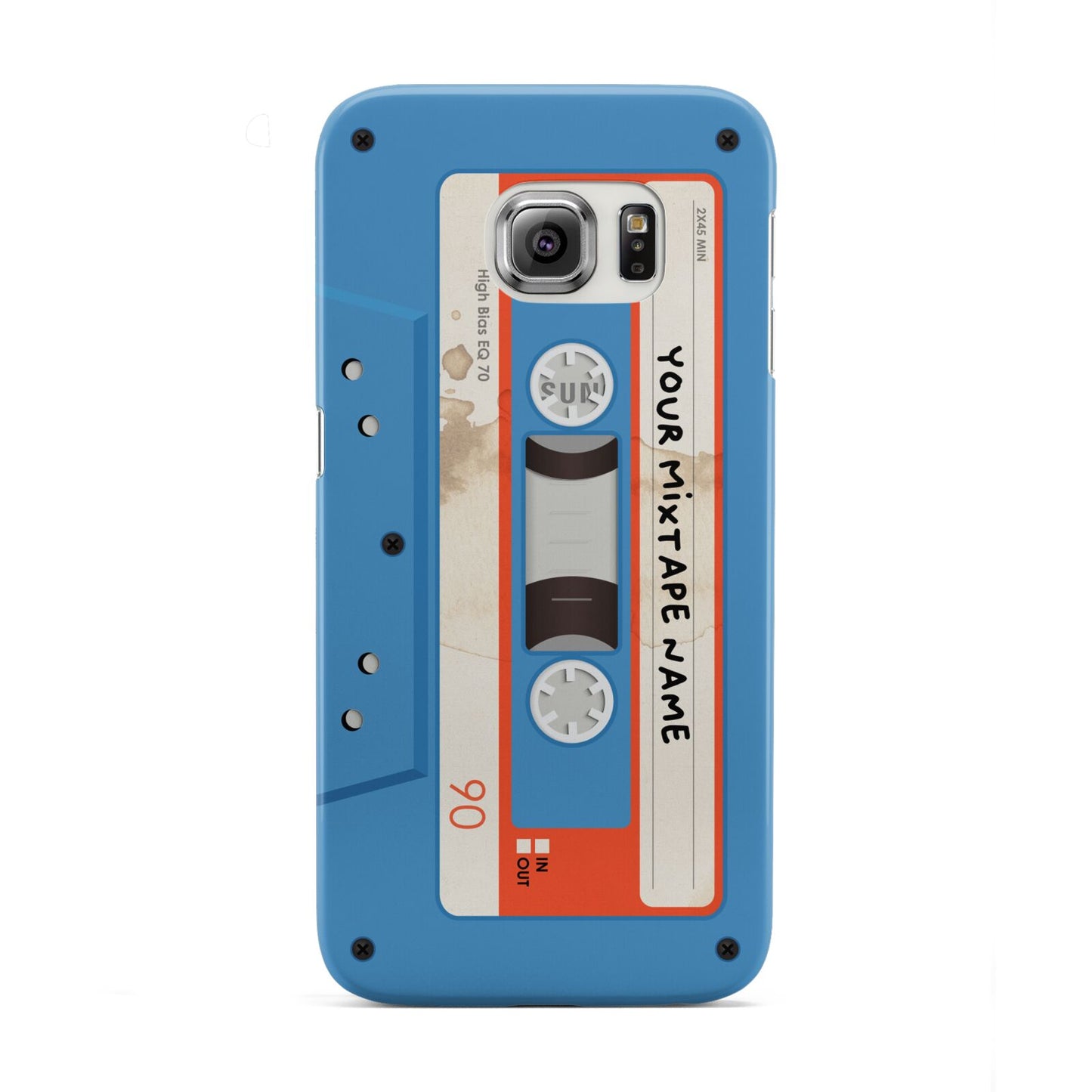 Blue Mixtape Custom Samsung Galaxy S6 Edge Case