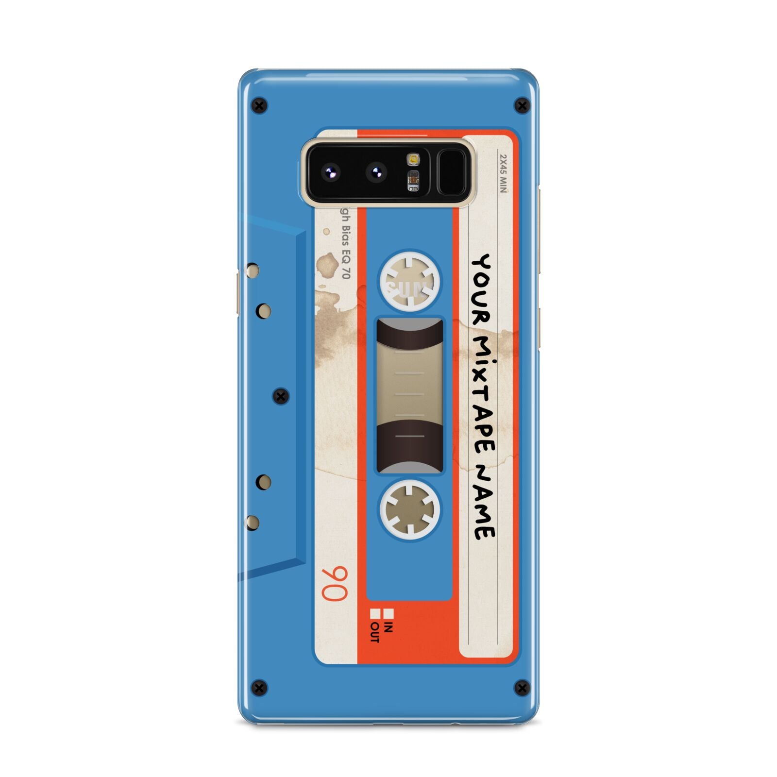 Blue Mixtape Custom Samsung Galaxy S8 Case