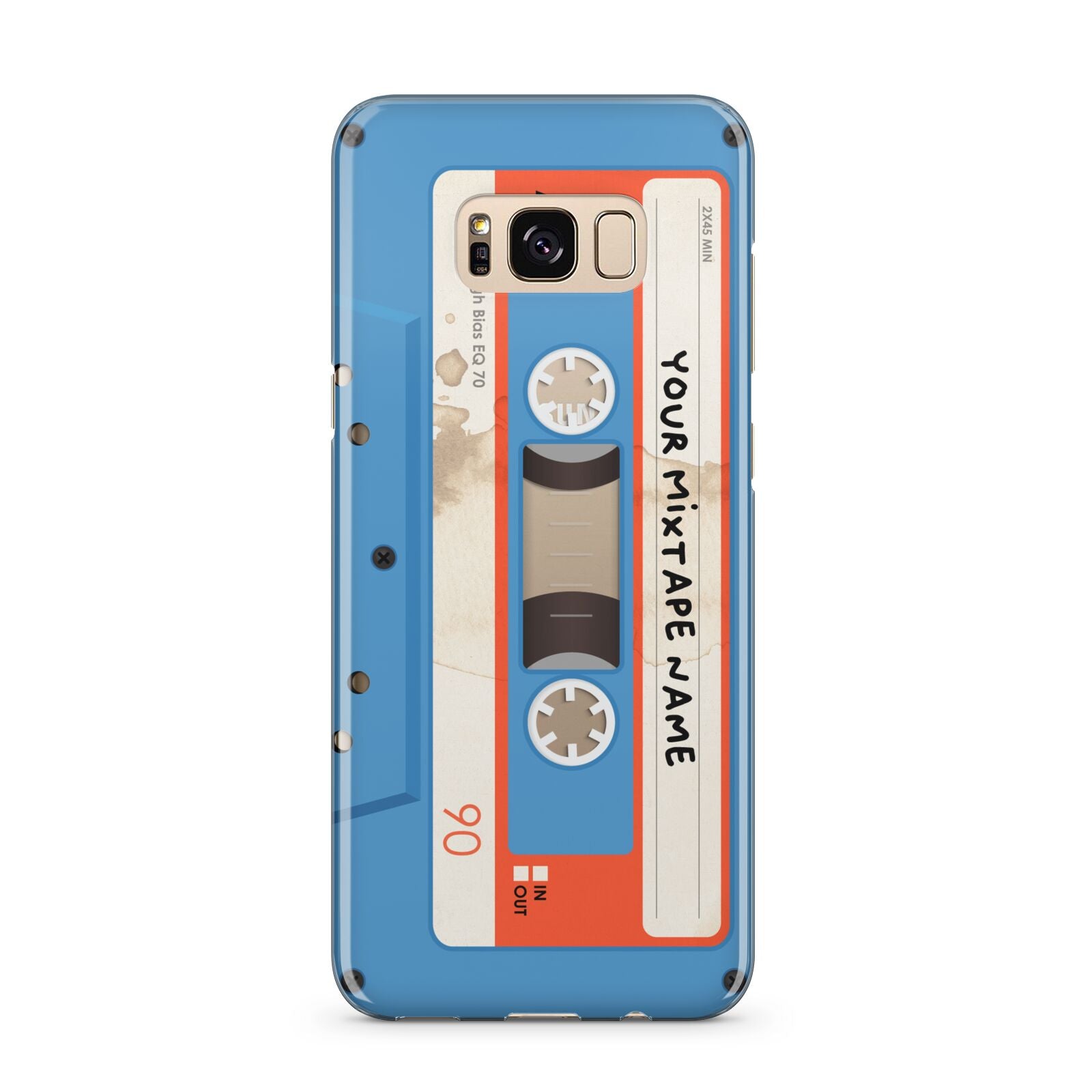 Blue Mixtape Custom Samsung Galaxy S8 Plus Case