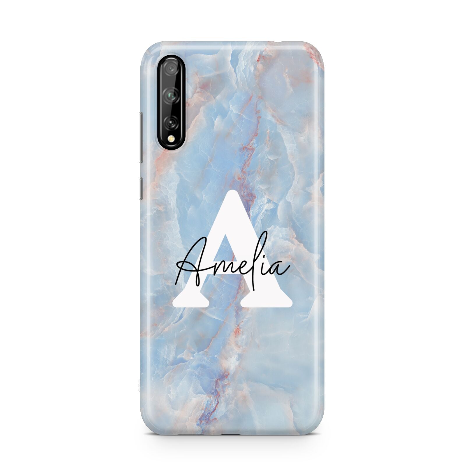 Blue Onyx Marble Huawei Enjoy 10s Phone Case