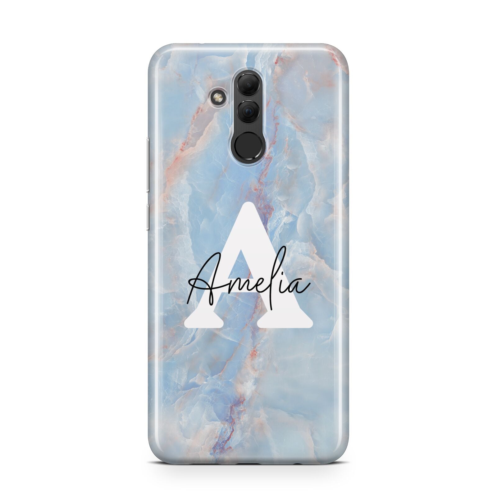 Blue Onyx Marble Huawei Mate 20 Lite