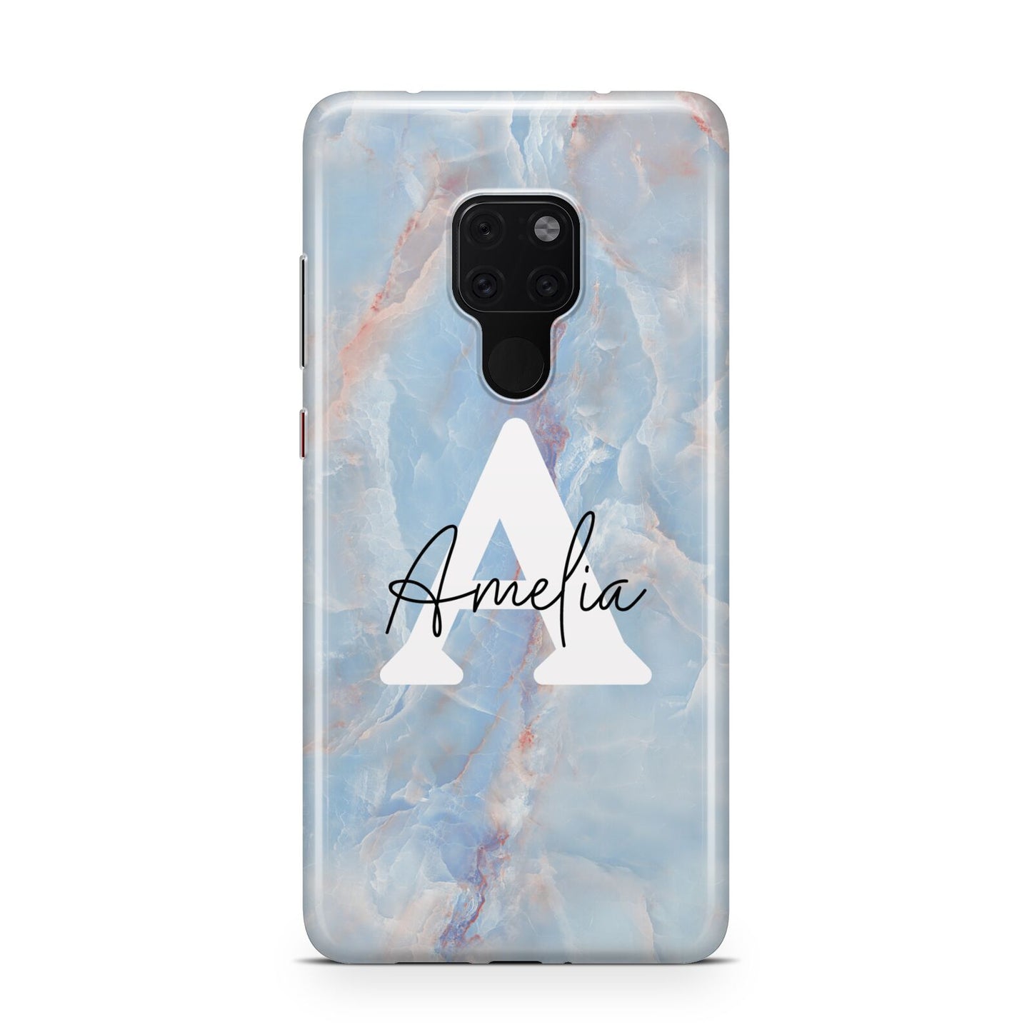 Blue Onyx Marble Huawei Mate 20 Phone Case