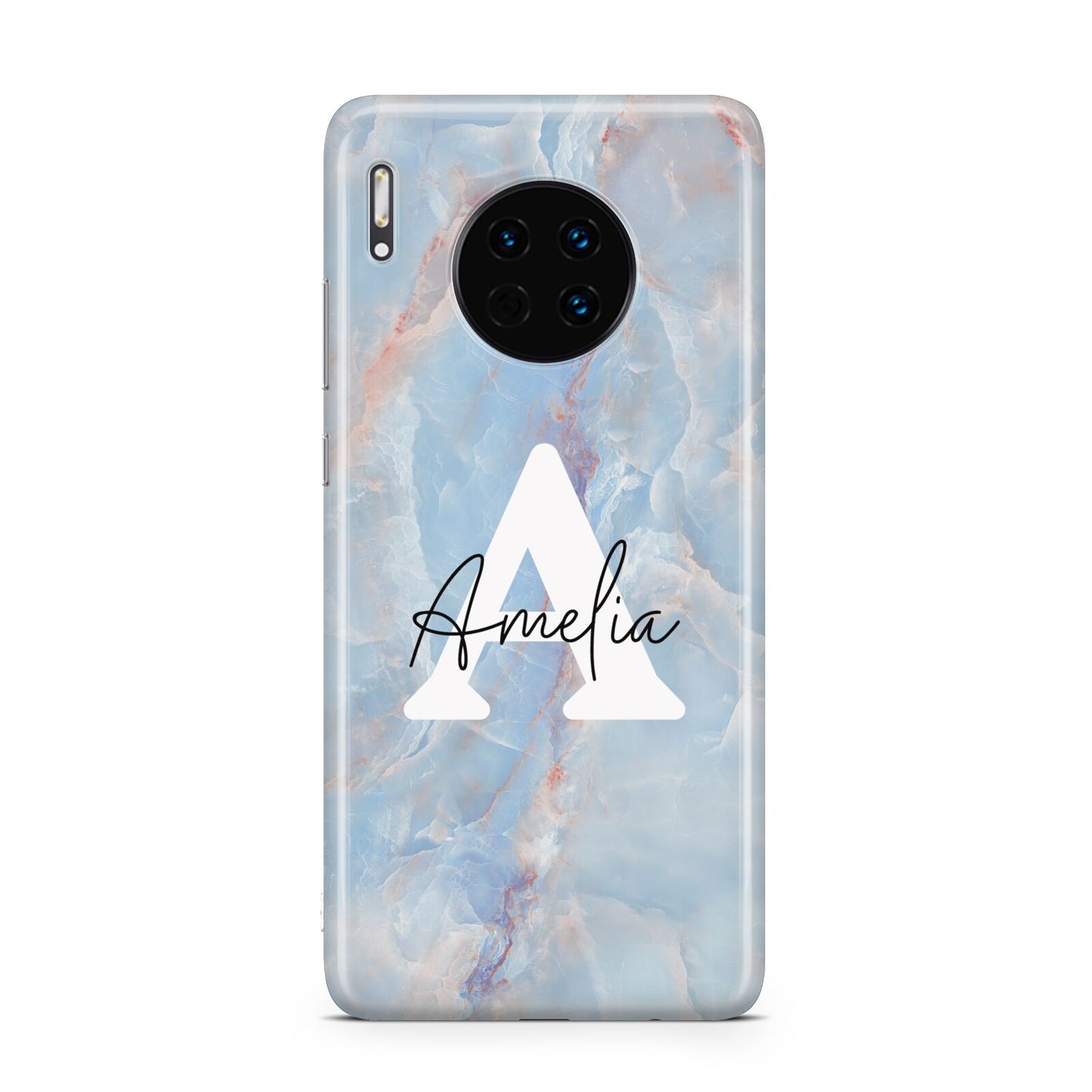 Blue Onyx Marble Huawei Mate 30