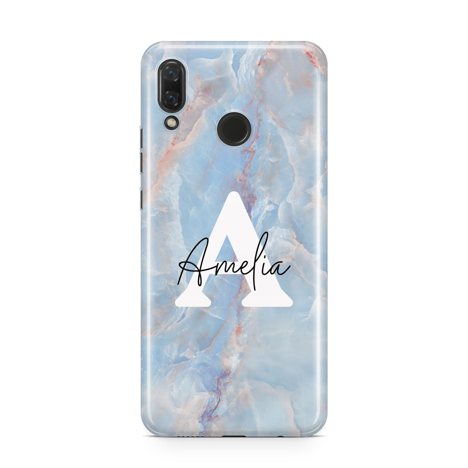 Blue Onyx Marble Huawei Nova 3 Phone Case