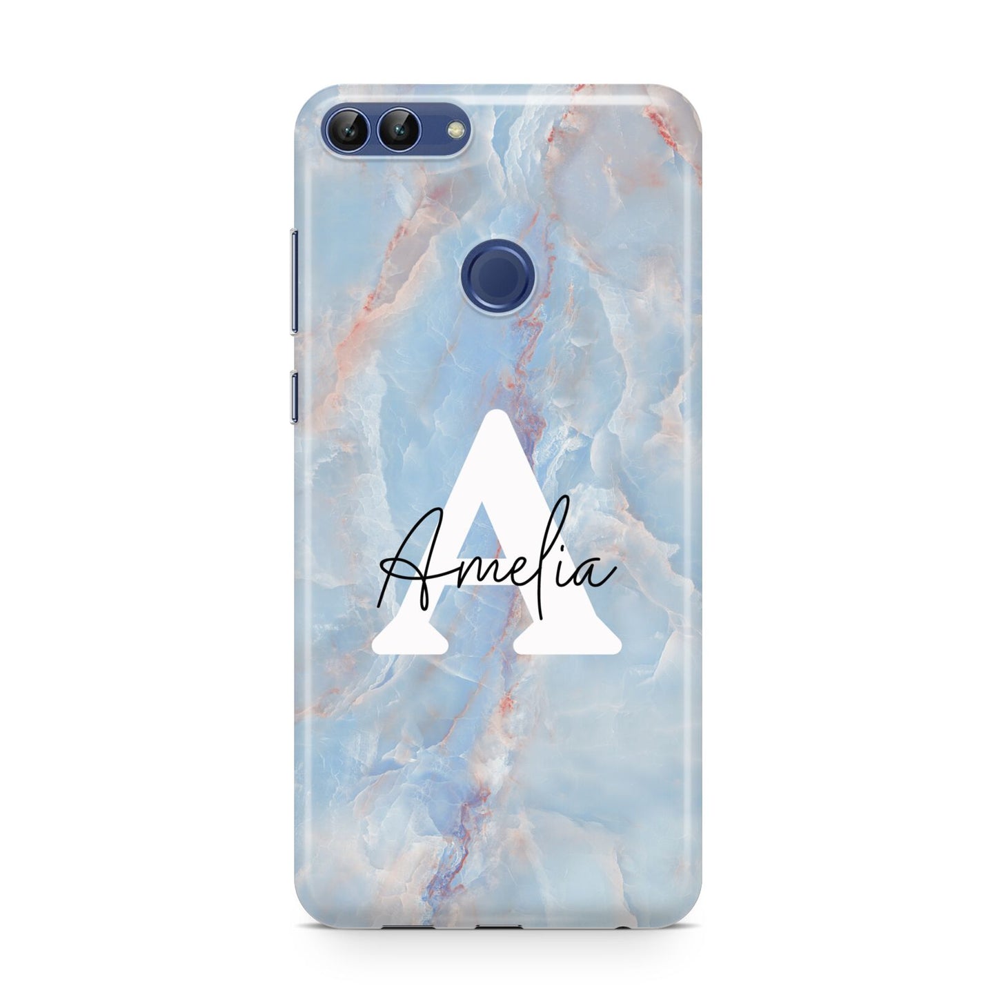 Blue Onyx Marble Huawei P Smart Case