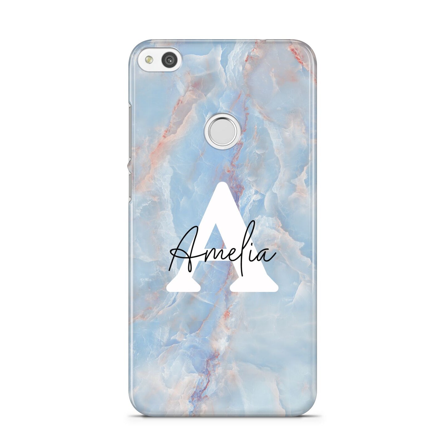 Blue Onyx Marble Huawei P8 Lite Case