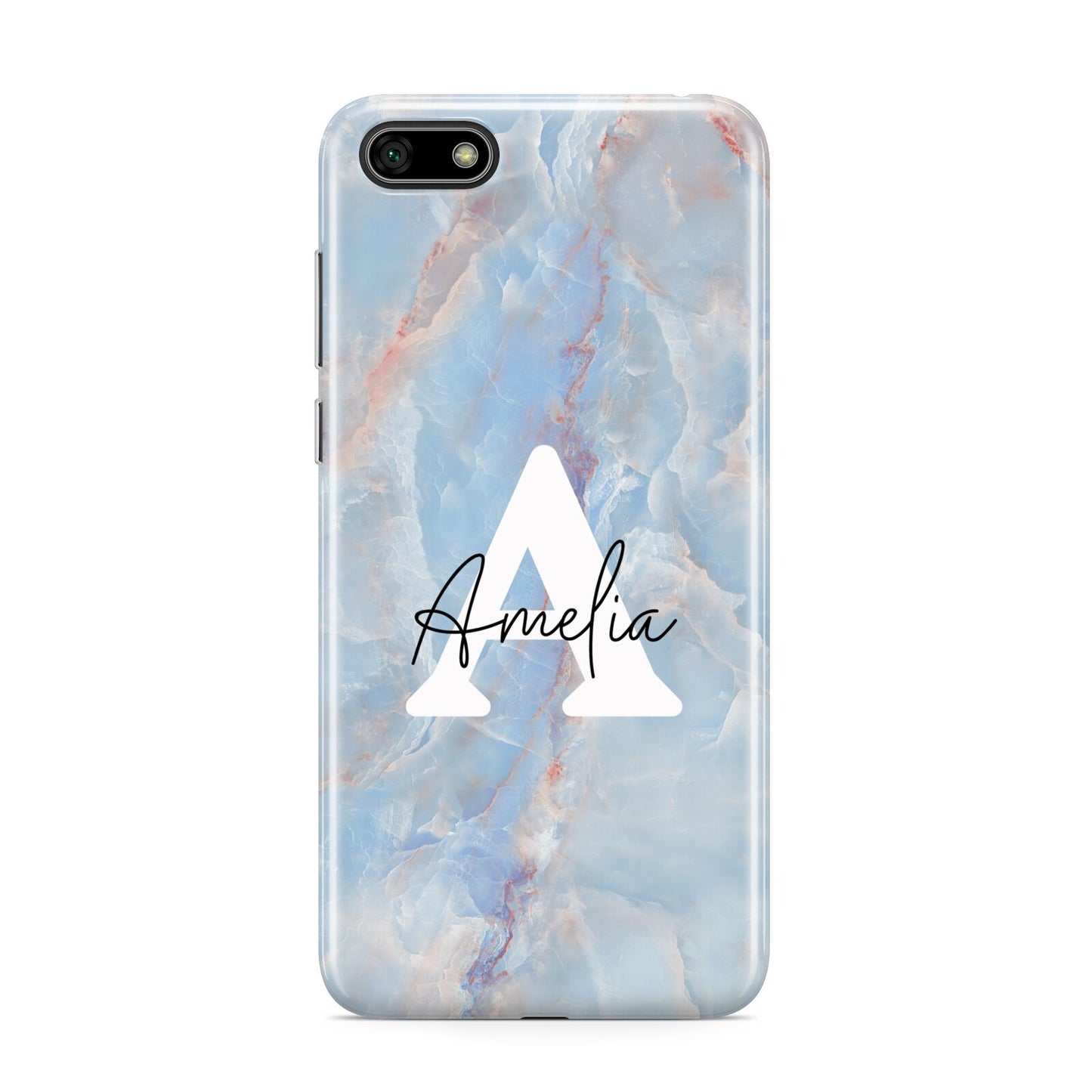 Blue Onyx Marble Huawei Y5 Prime 2018 Phone Case