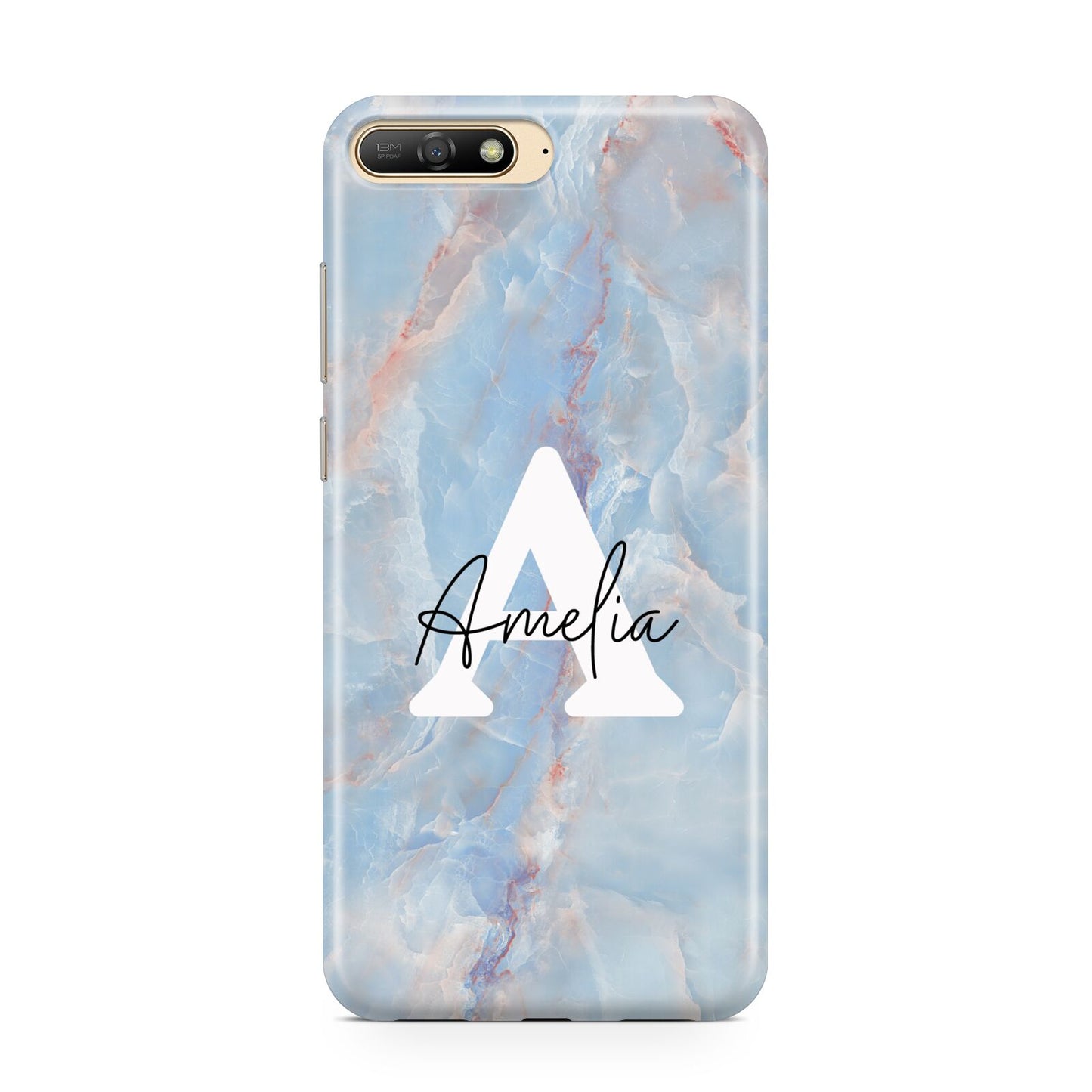 Blue Onyx Marble Huawei Y6 2018