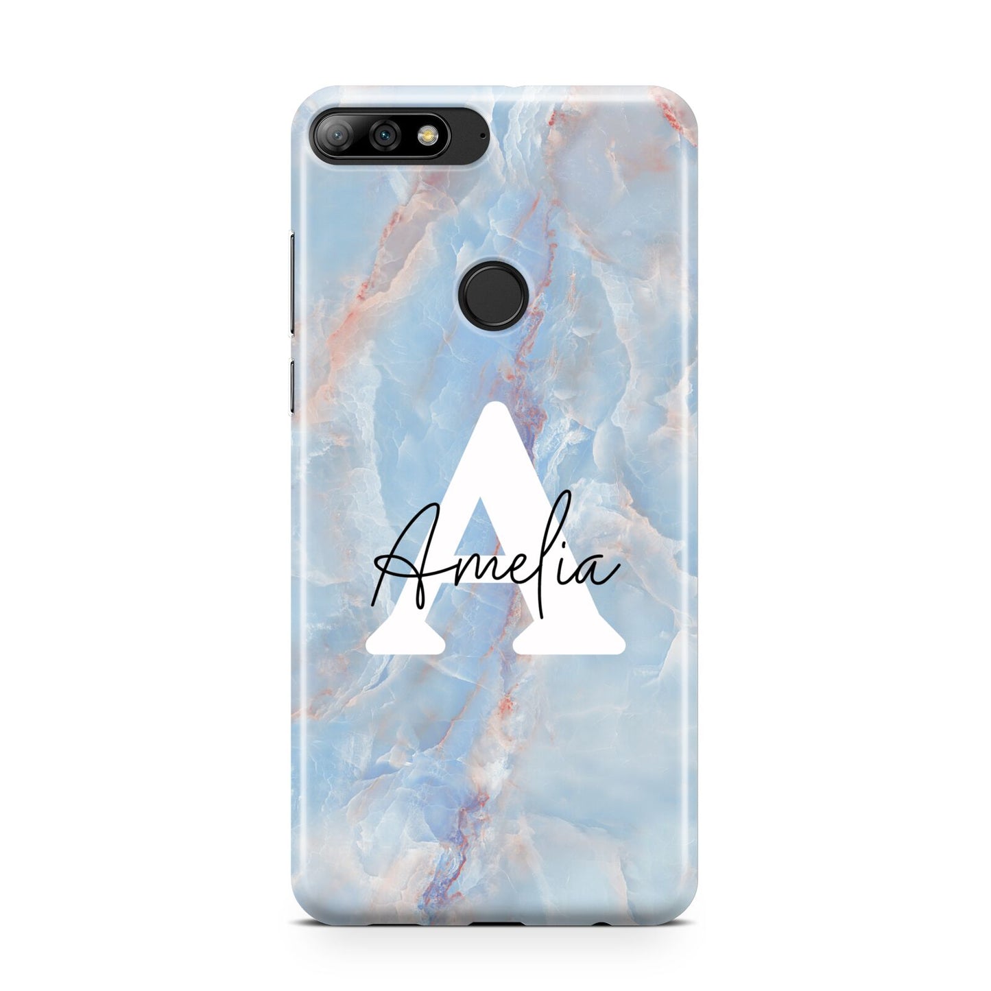 Blue Onyx Marble Huawei Y7 2018