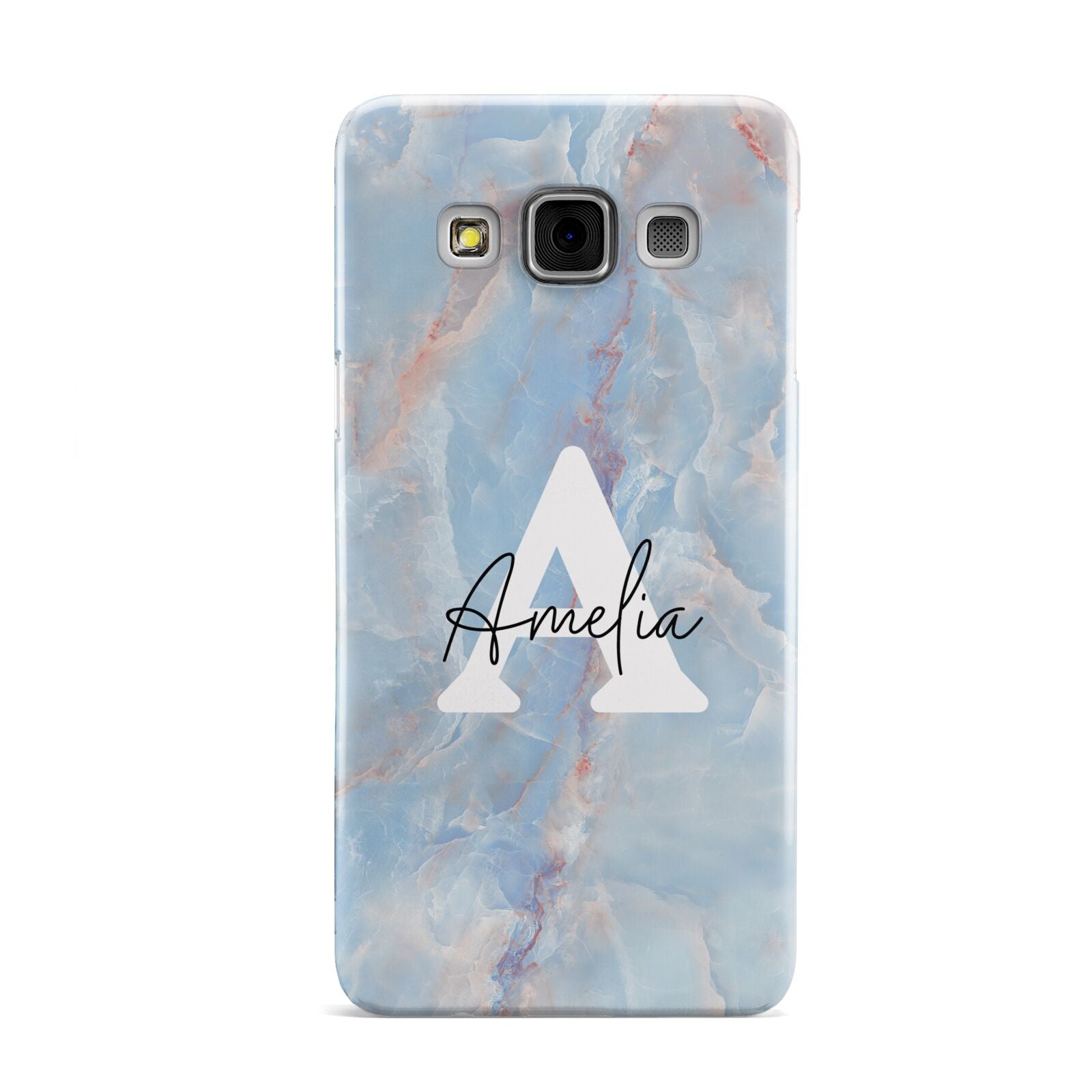 Blue Onyx Marble Samsung Galaxy A3 Case