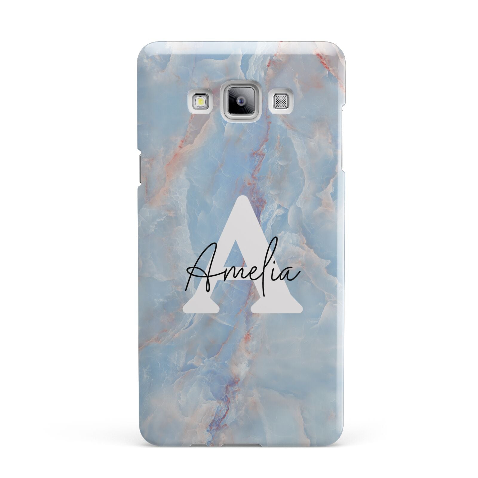 Blue Onyx Marble Samsung Galaxy A7 2015 Case