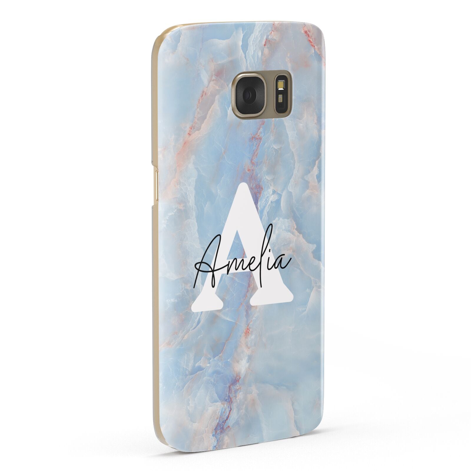 Blue Onyx Marble Samsung Galaxy Case Fourty Five Degrees