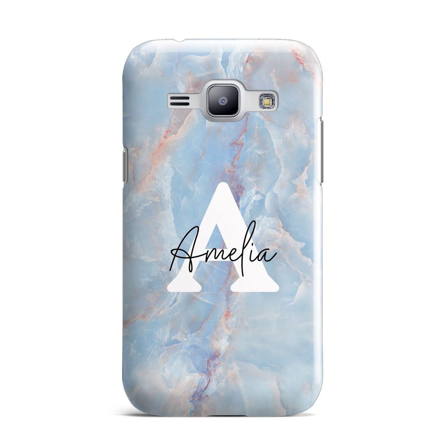 Blue Onyx Marble Samsung Galaxy J1 2015 Case