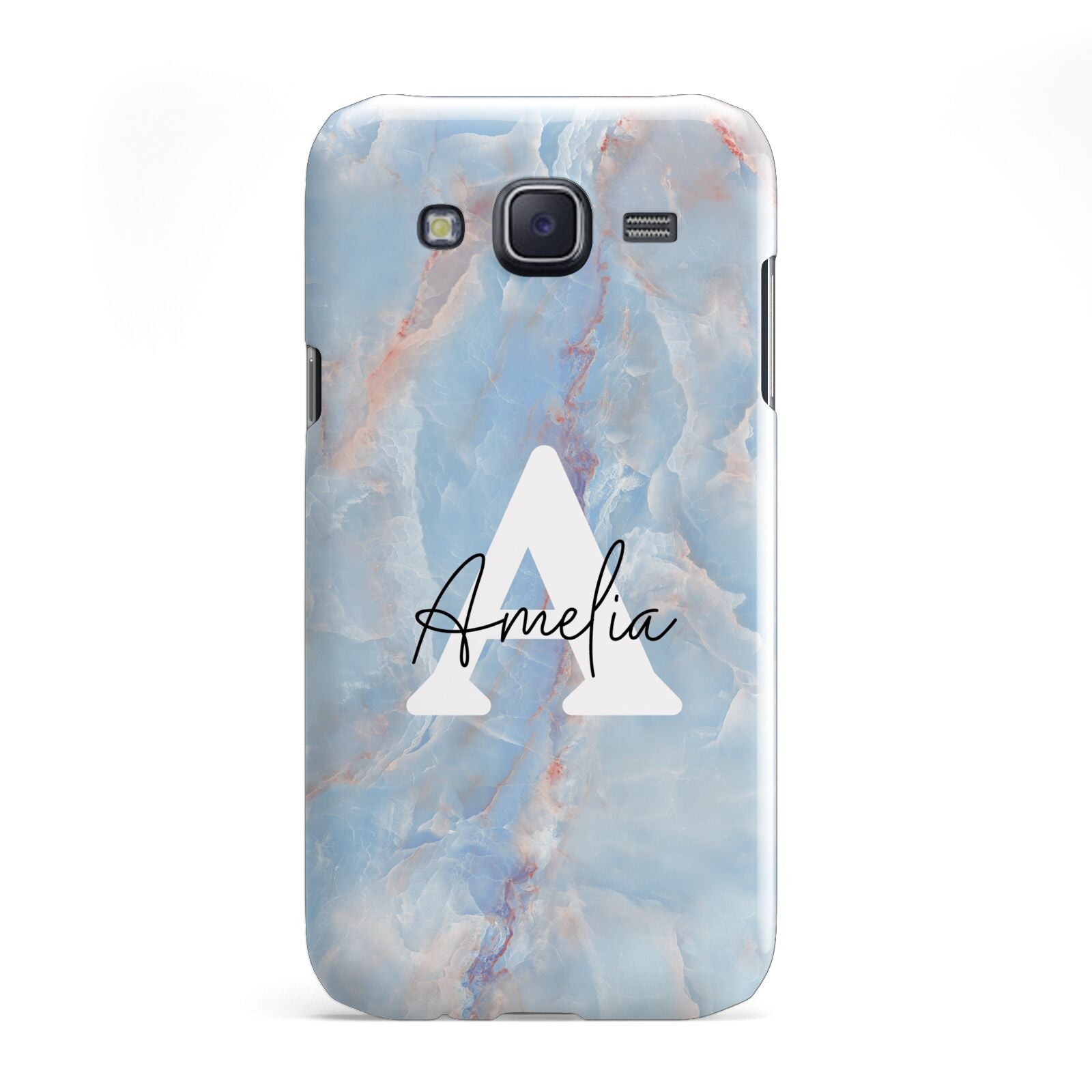 Blue Onyx Marble Samsung Galaxy J5 Case