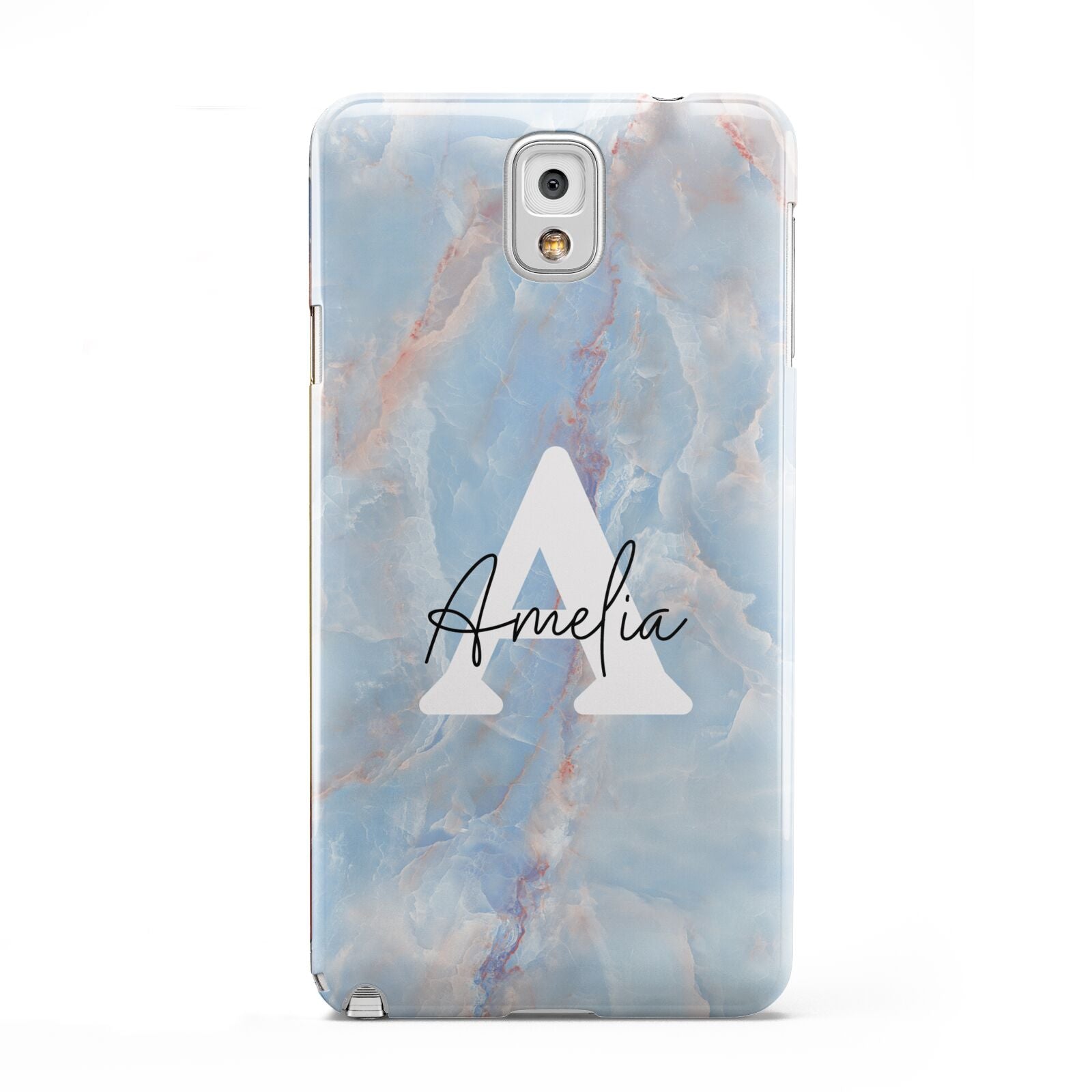 Blue Onyx Marble Samsung Galaxy Note 3 Case