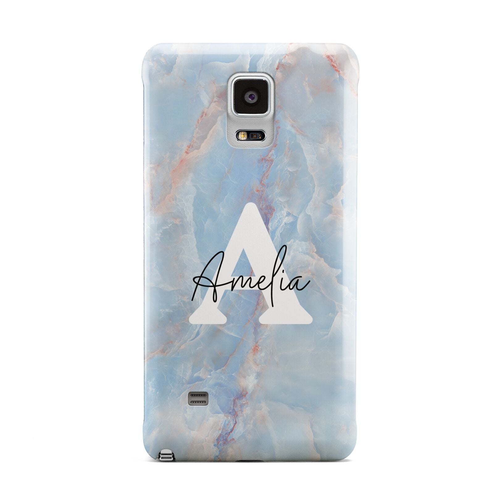 Blue Onyx Marble Samsung Galaxy Note 4 Case