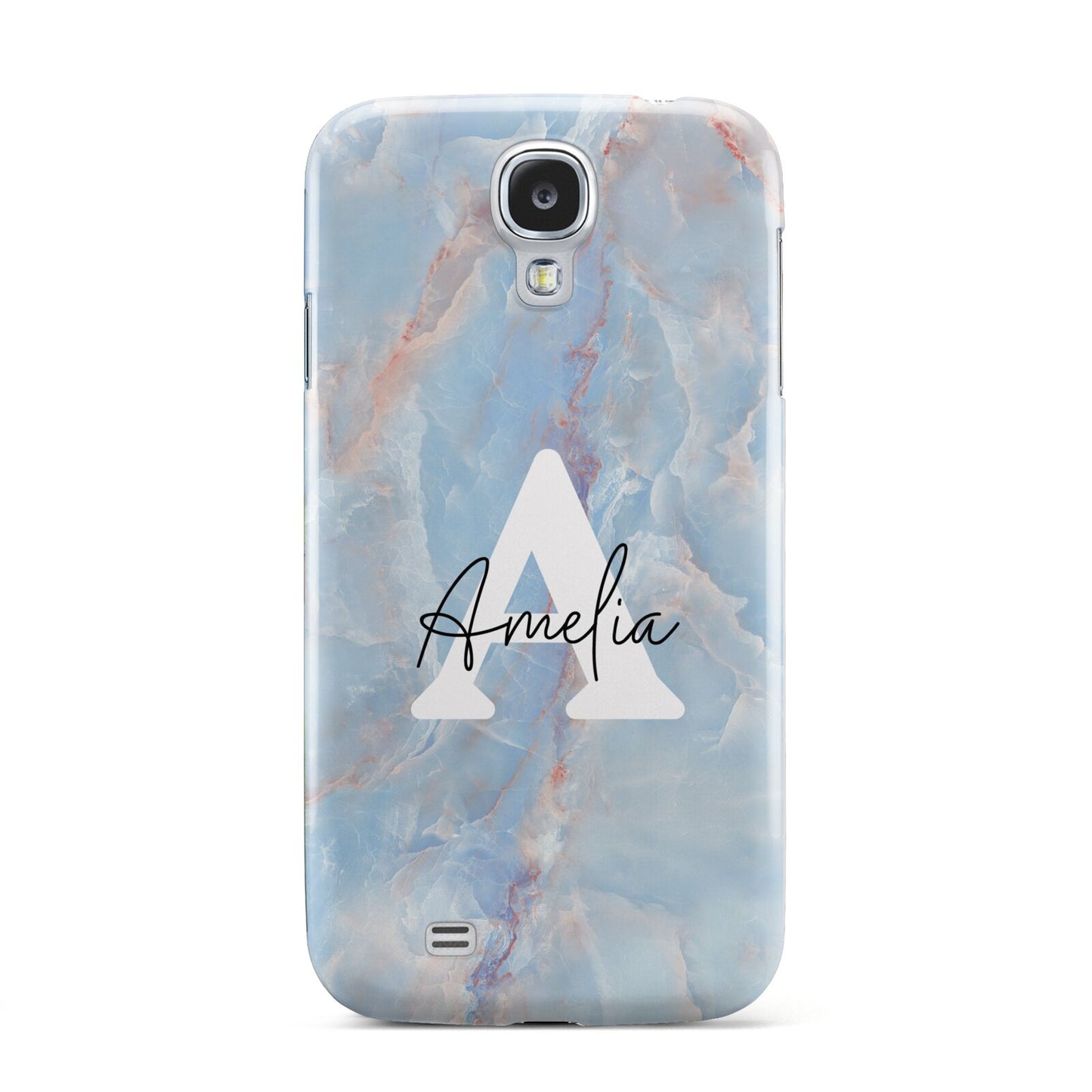 Blue Onyx Marble Samsung Galaxy S4 Case