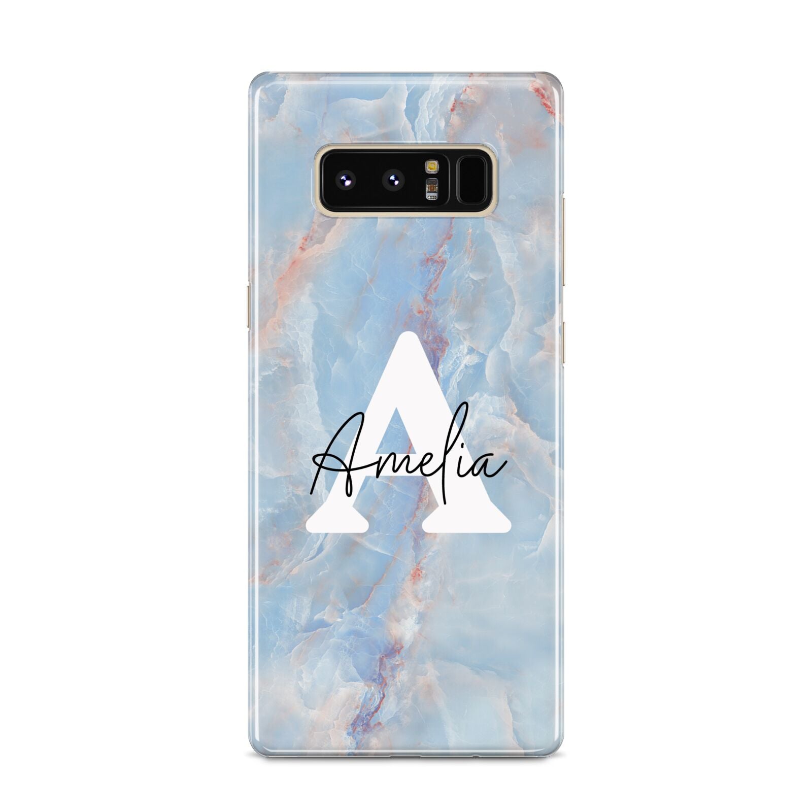 Blue Onyx Marble Samsung Galaxy S8 Case