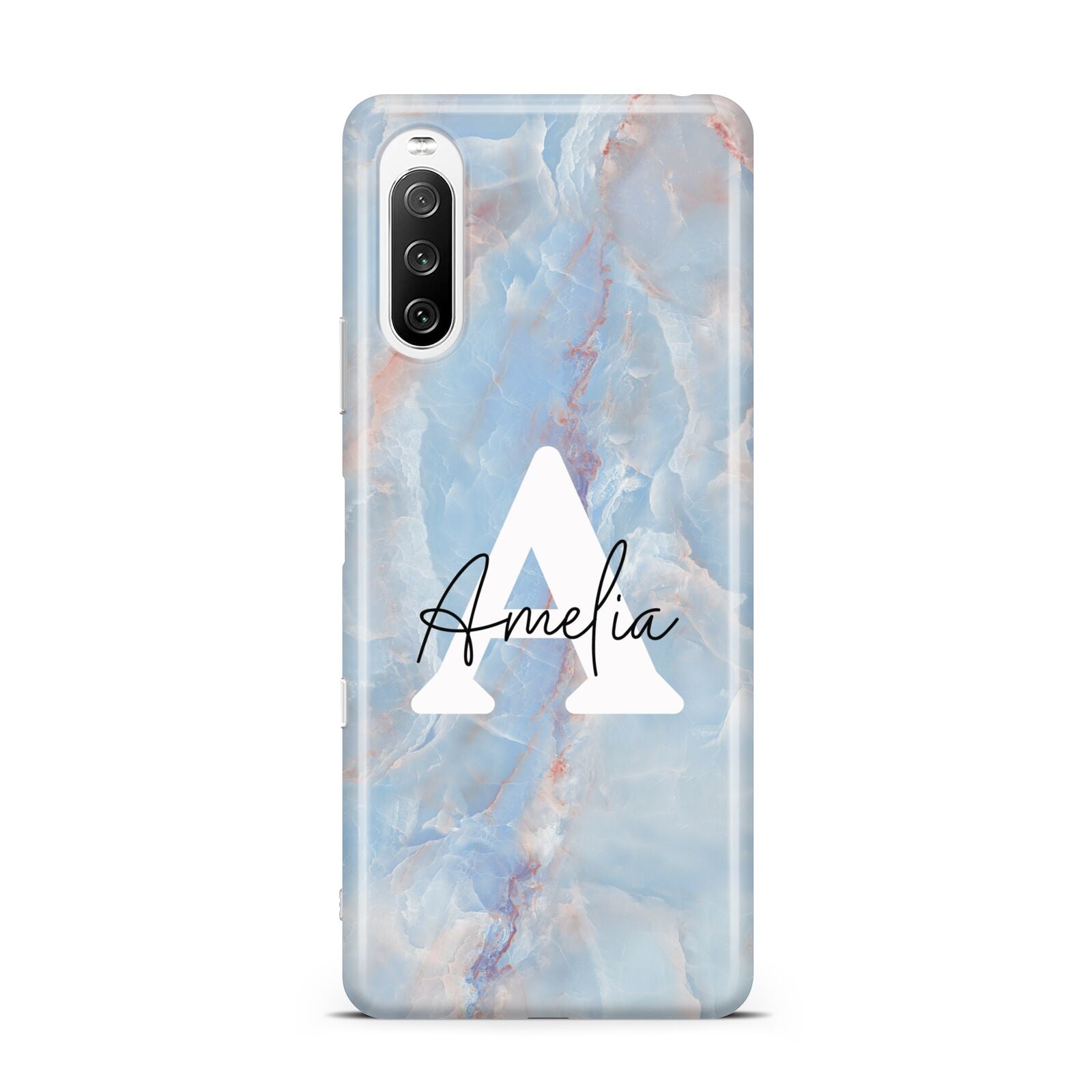 Blue Onyx Marble Sony Xperia 10 III Case