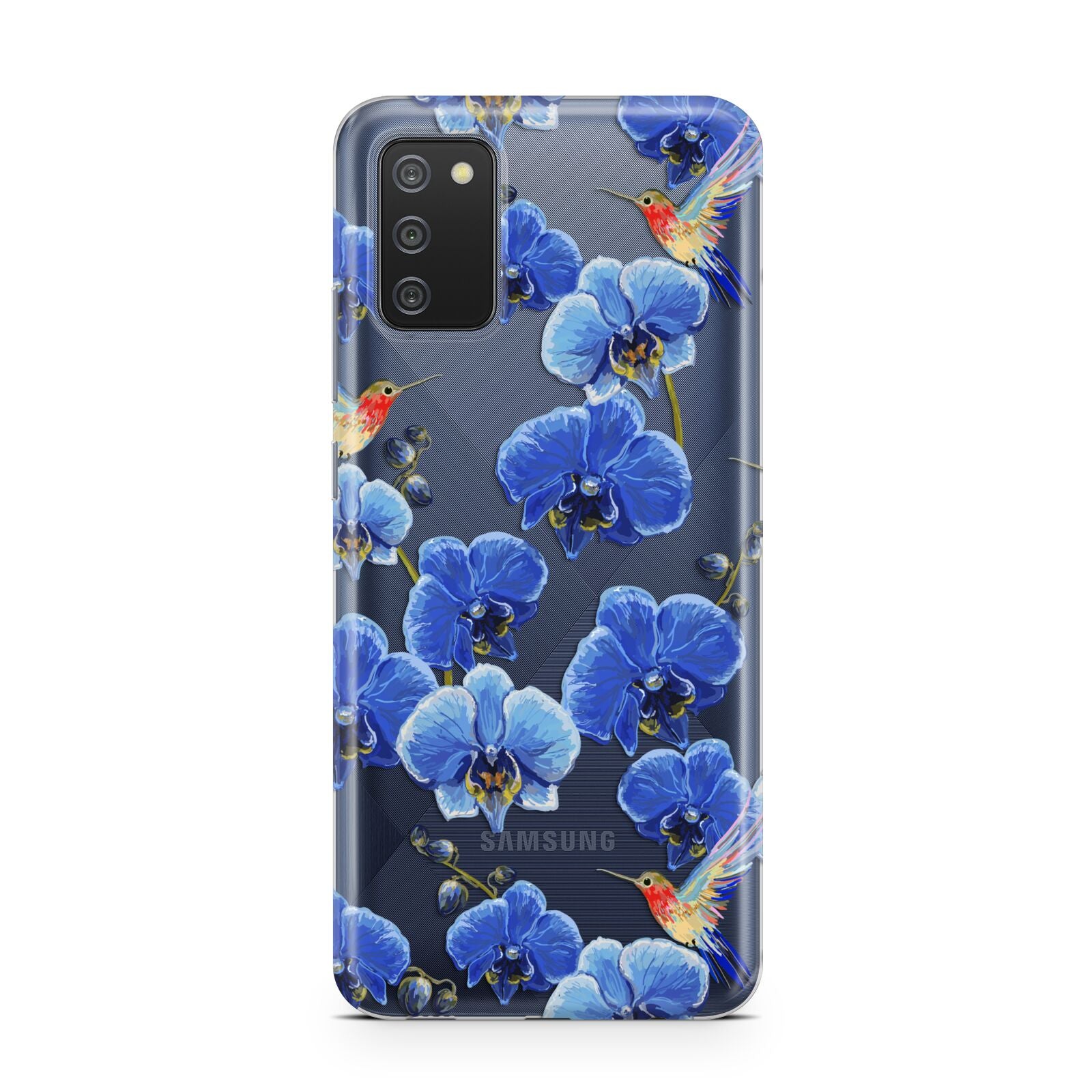 Blue Orchid Samsung A02s Case