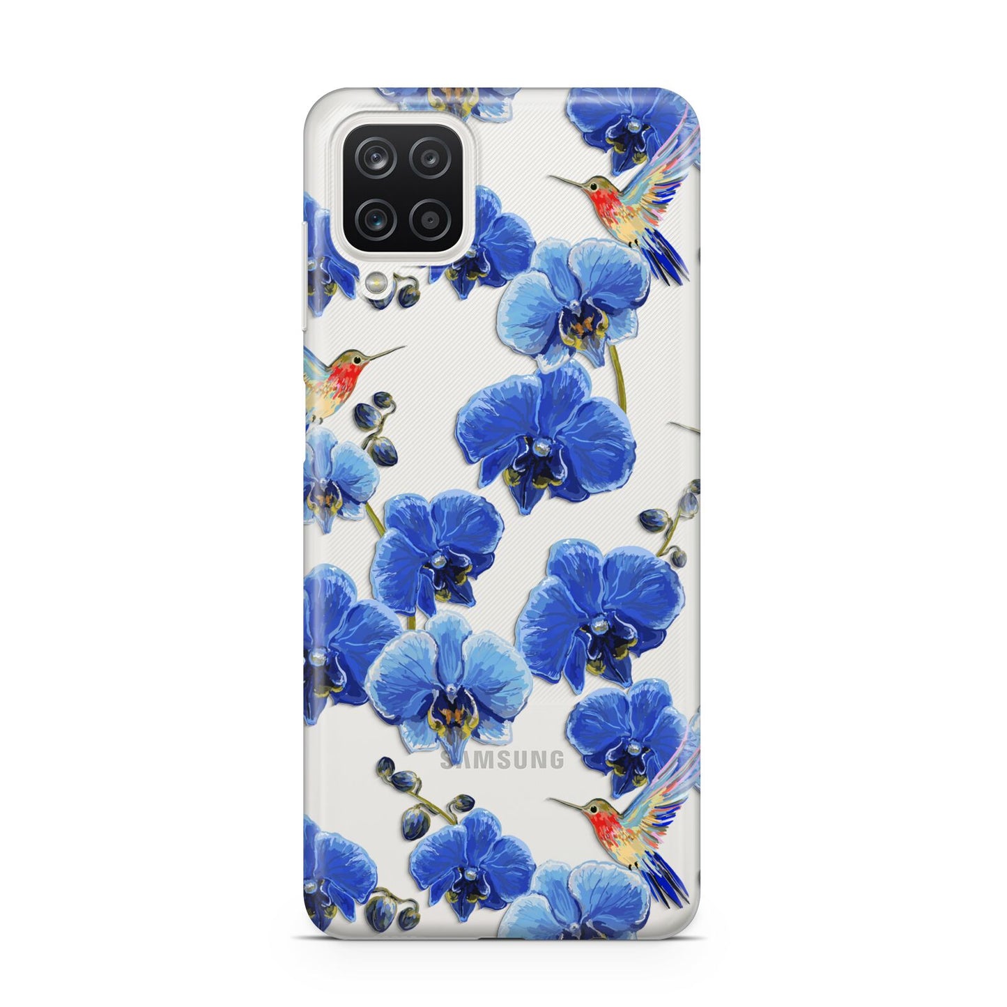 Blue Orchid Samsung A12 Case