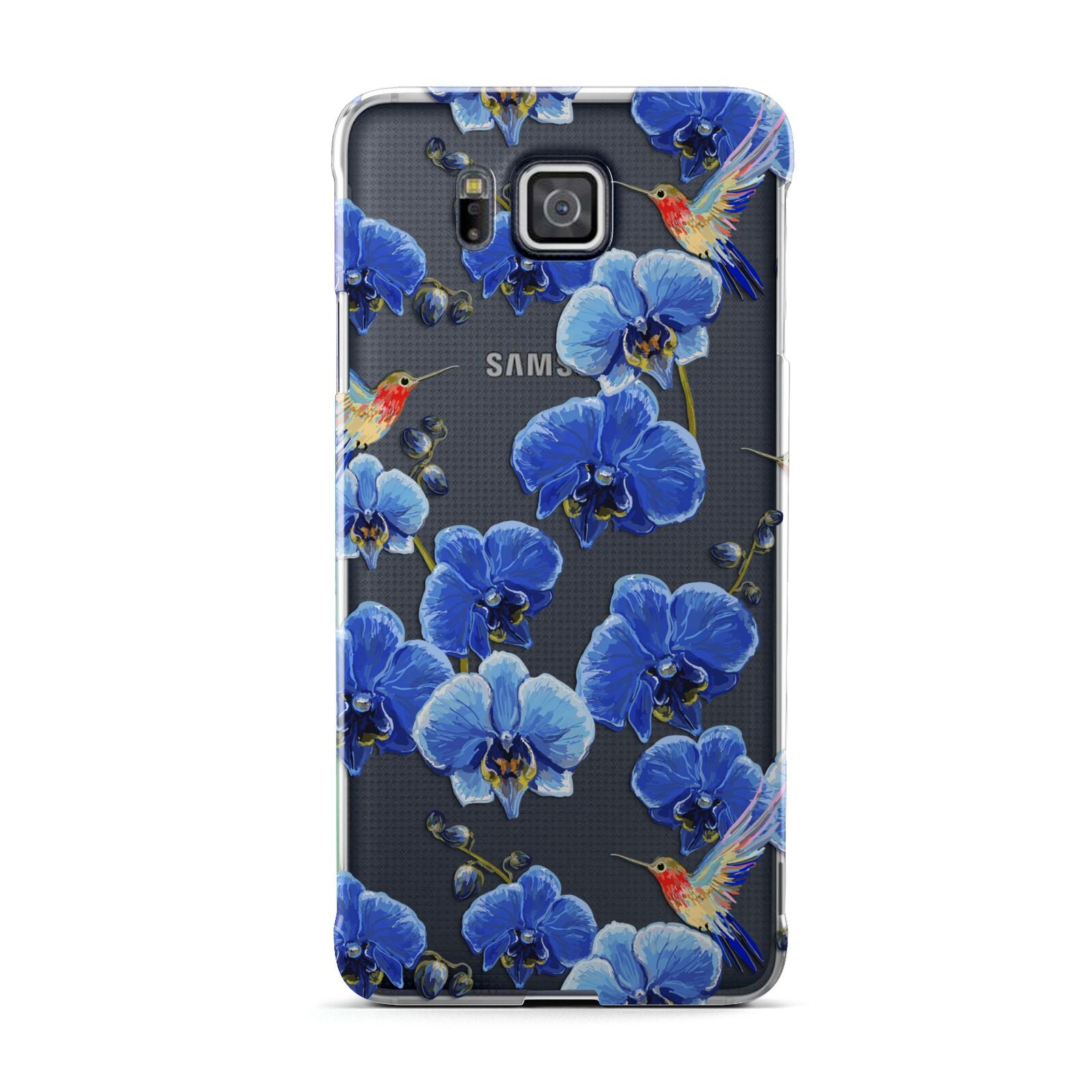 Blue Orchid Samsung Galaxy Alpha Case