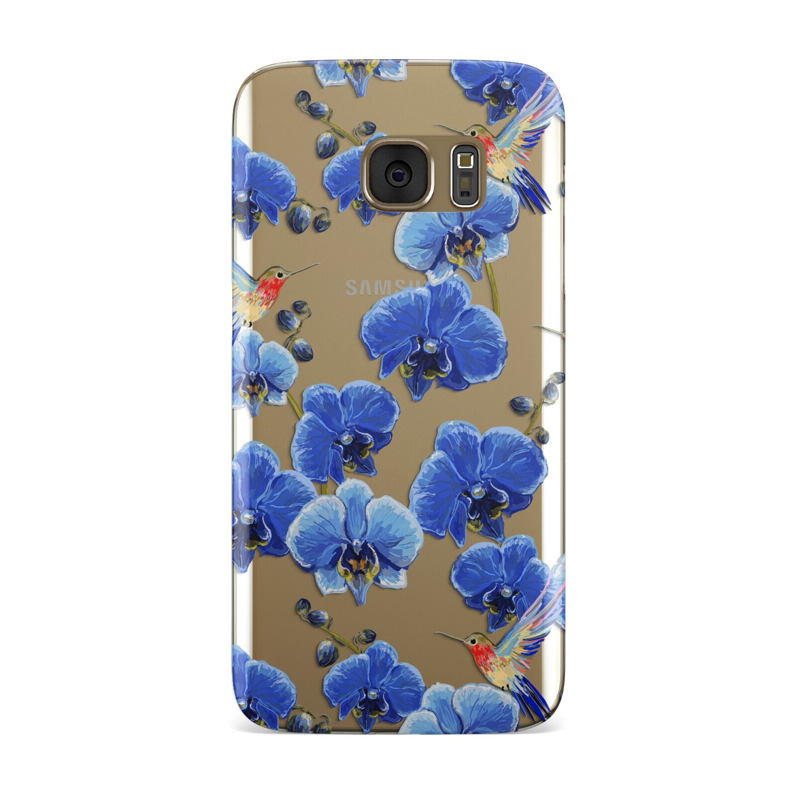 Blue Orchid Samsung Galaxy Case