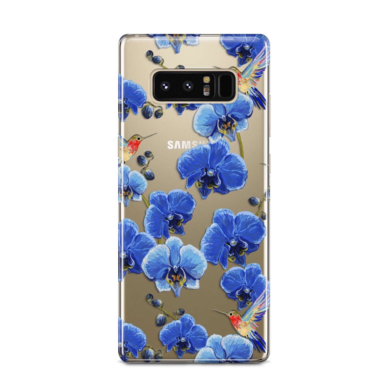 Blue Orchid Samsung Galaxy Note 8 Case