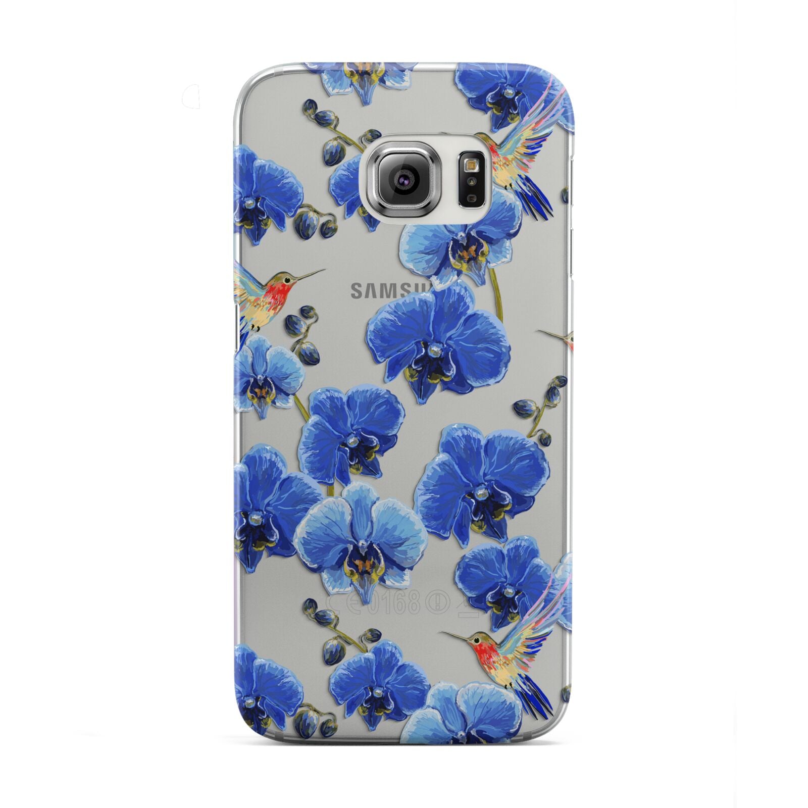 Blue Orchid Samsung Galaxy S6 Edge Case