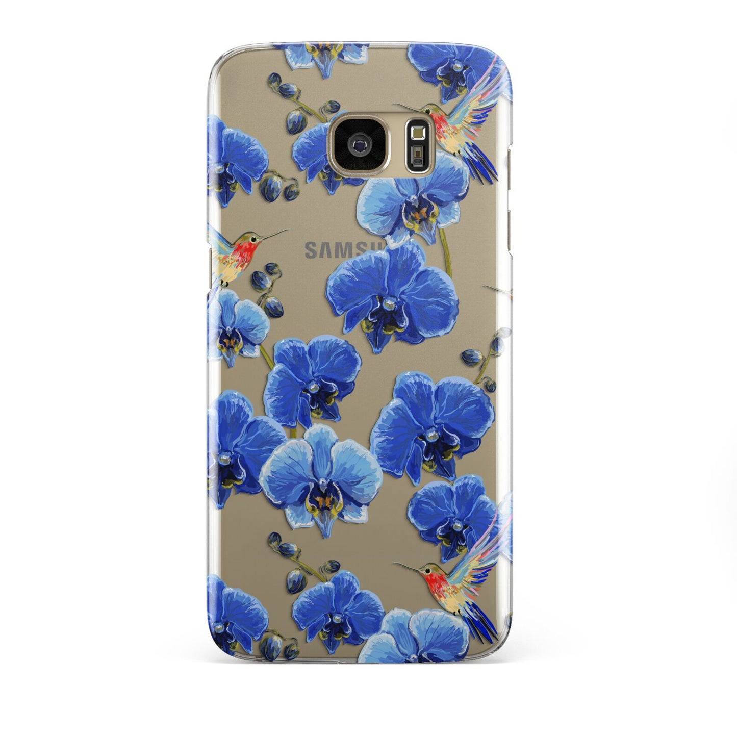 Blue Orchid Samsung Galaxy S7 Edge Case