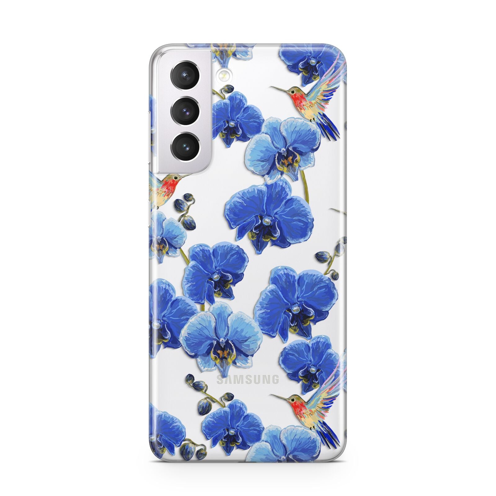 Blue Orchid Samsung S21 Case