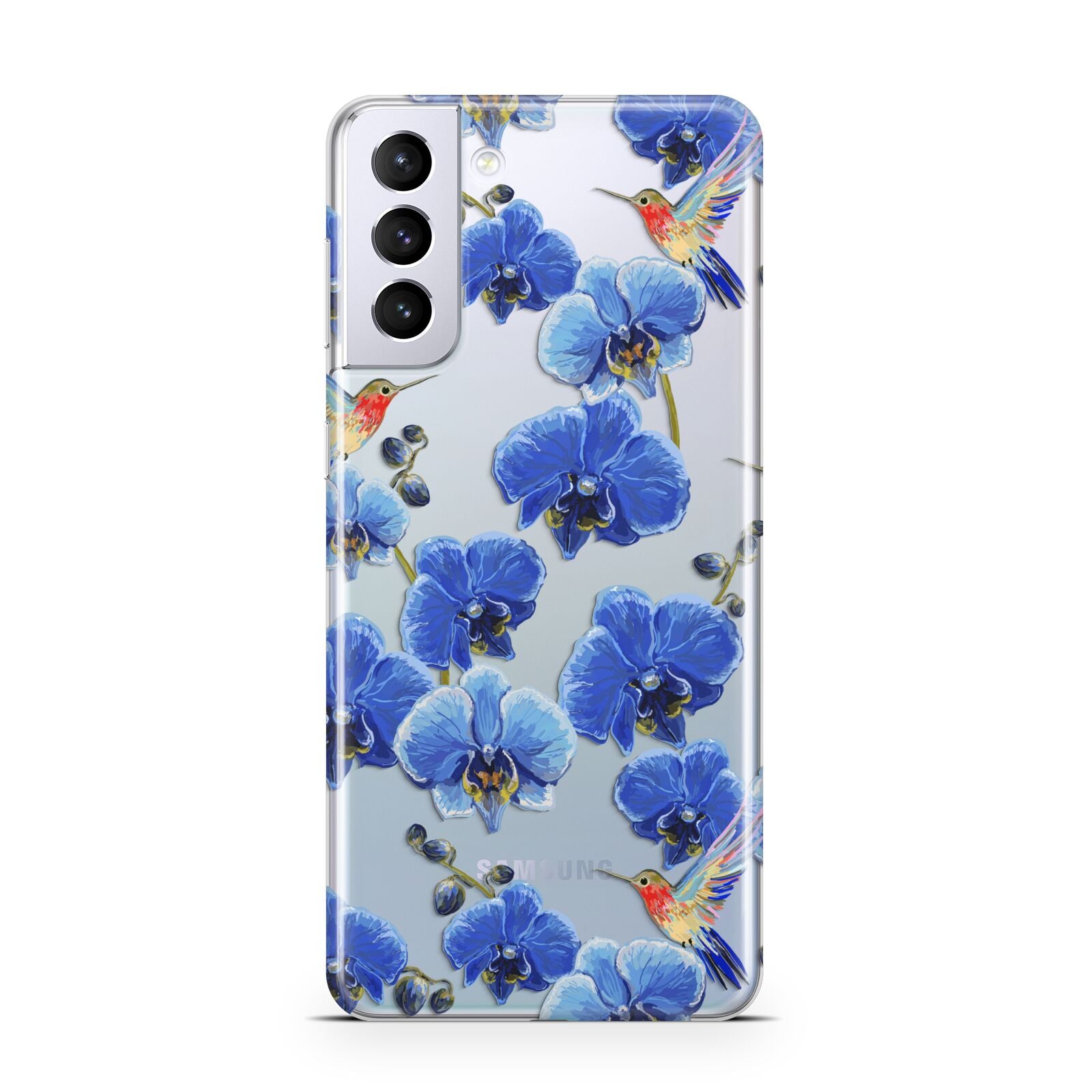 Blue Orchid Samsung S21 Plus Case