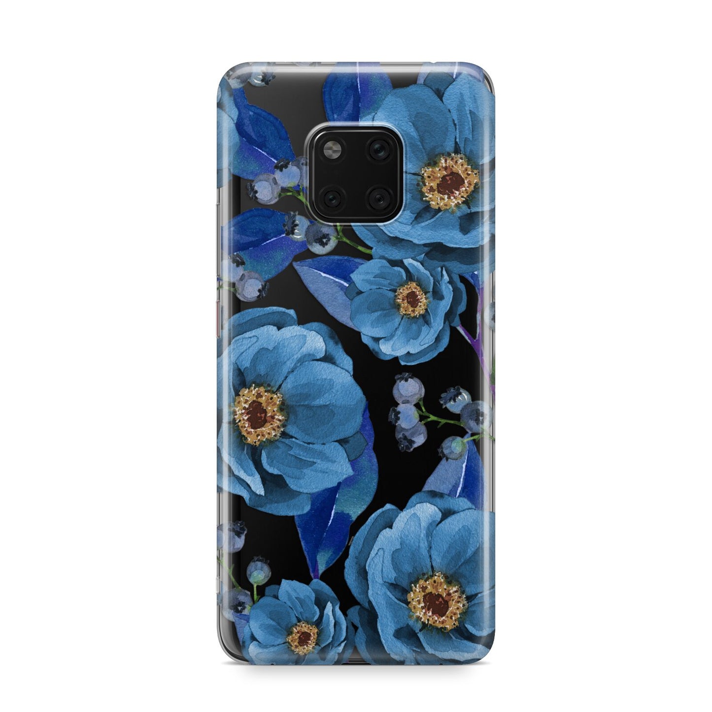 Blue Peonies Huawei Mate 20 Pro Phone Case