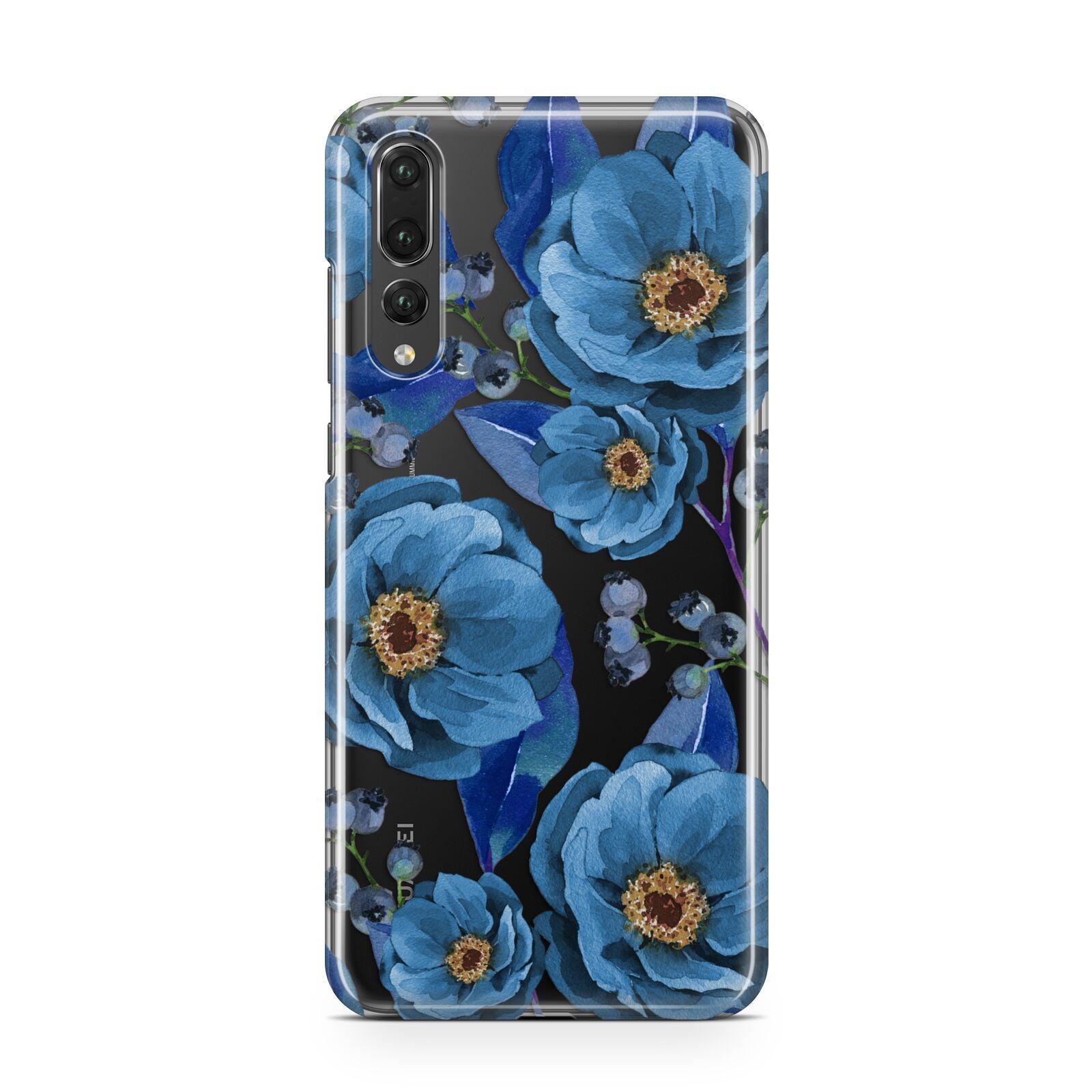 Blue Peonies Huawei P20 Pro Phone Case