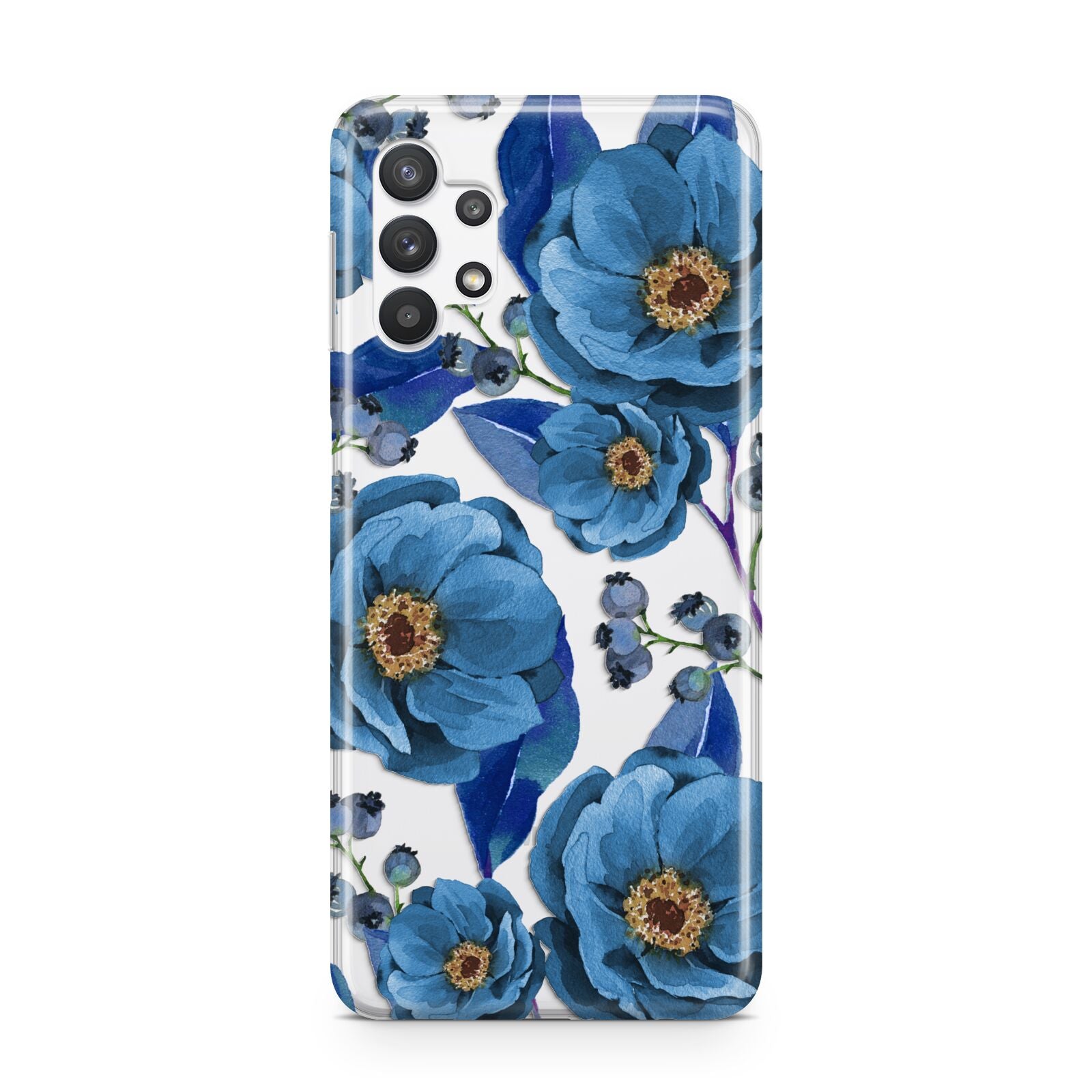 Blue Peonies Samsung A32 5G Case