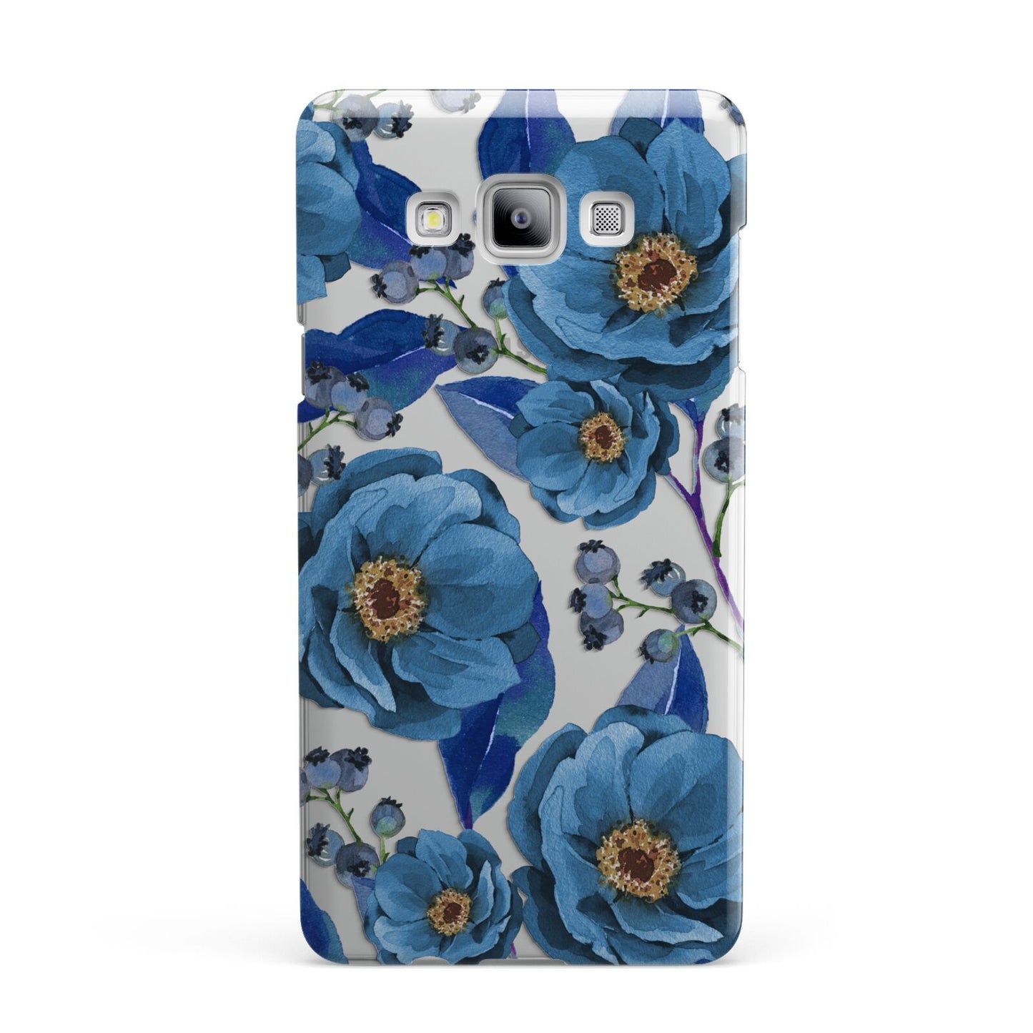 Blue Peonies Samsung Galaxy A7 2015 Case