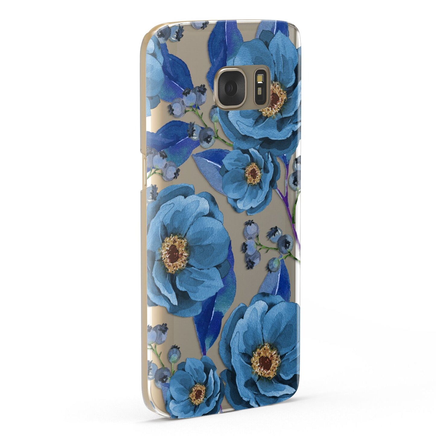 Blue Peonies Samsung Galaxy Case Fourty Five Degrees