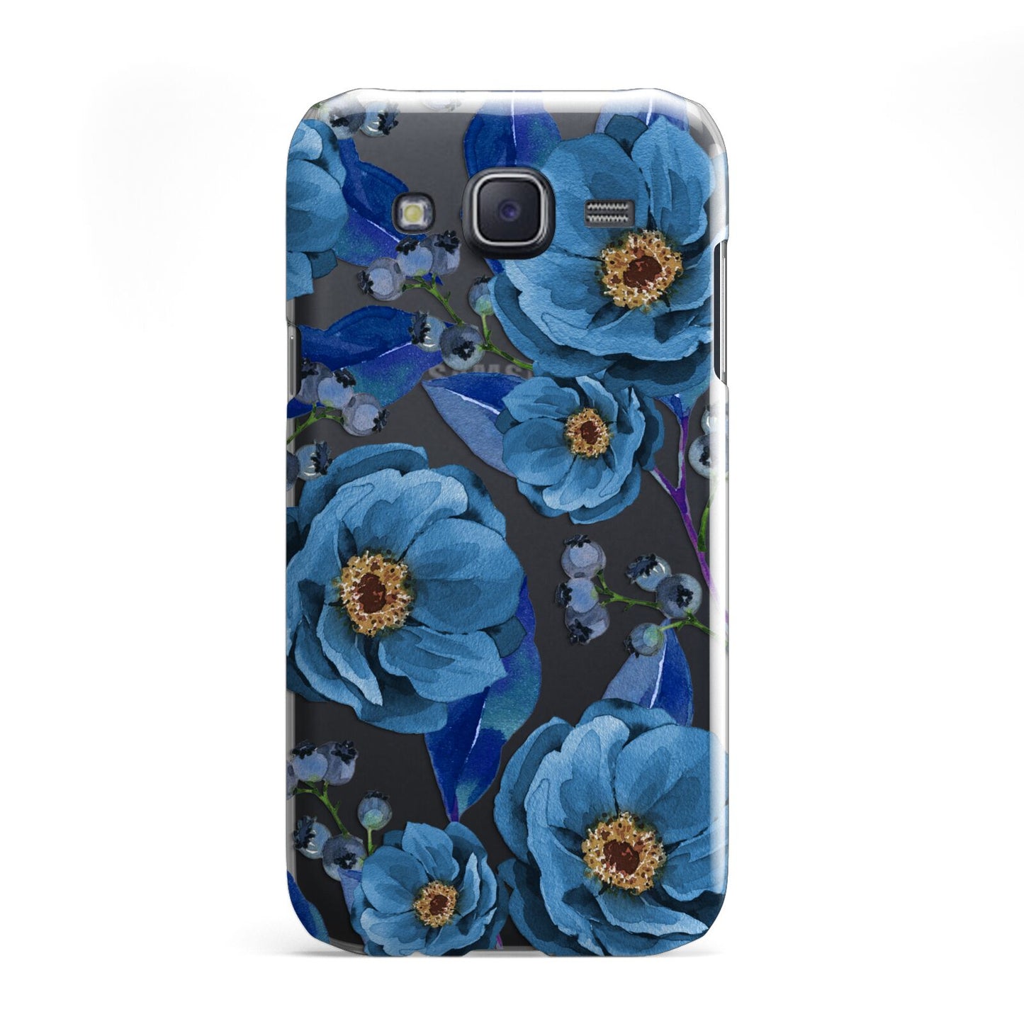 Blue Peonies Samsung Galaxy J5 Case