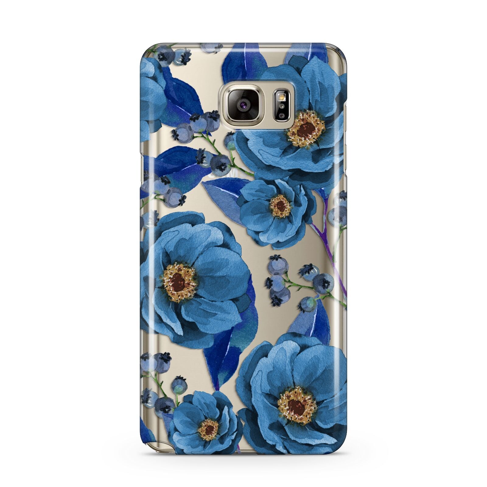 Blue Peonies Samsung Galaxy Note 5 Case