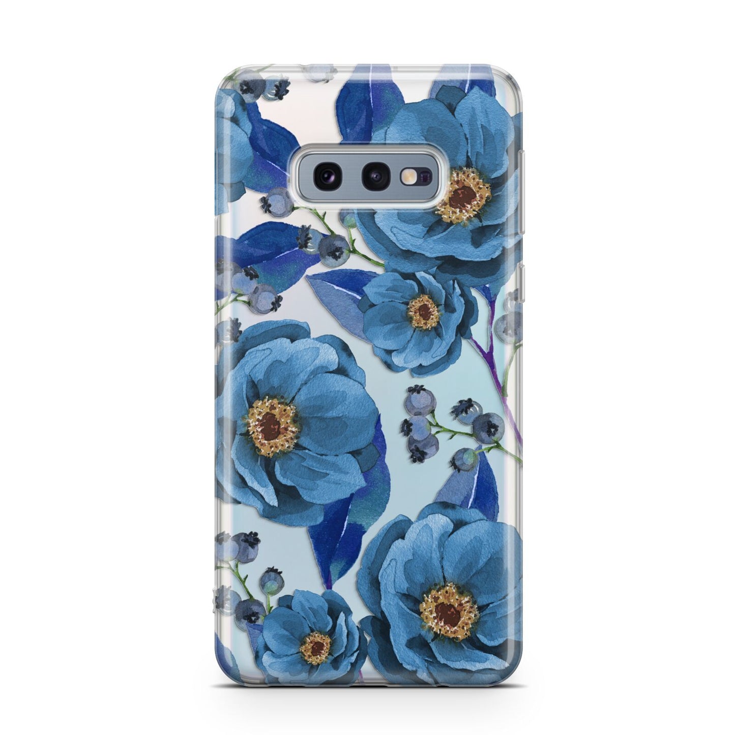 Blue Peonies Samsung Galaxy S10E Case