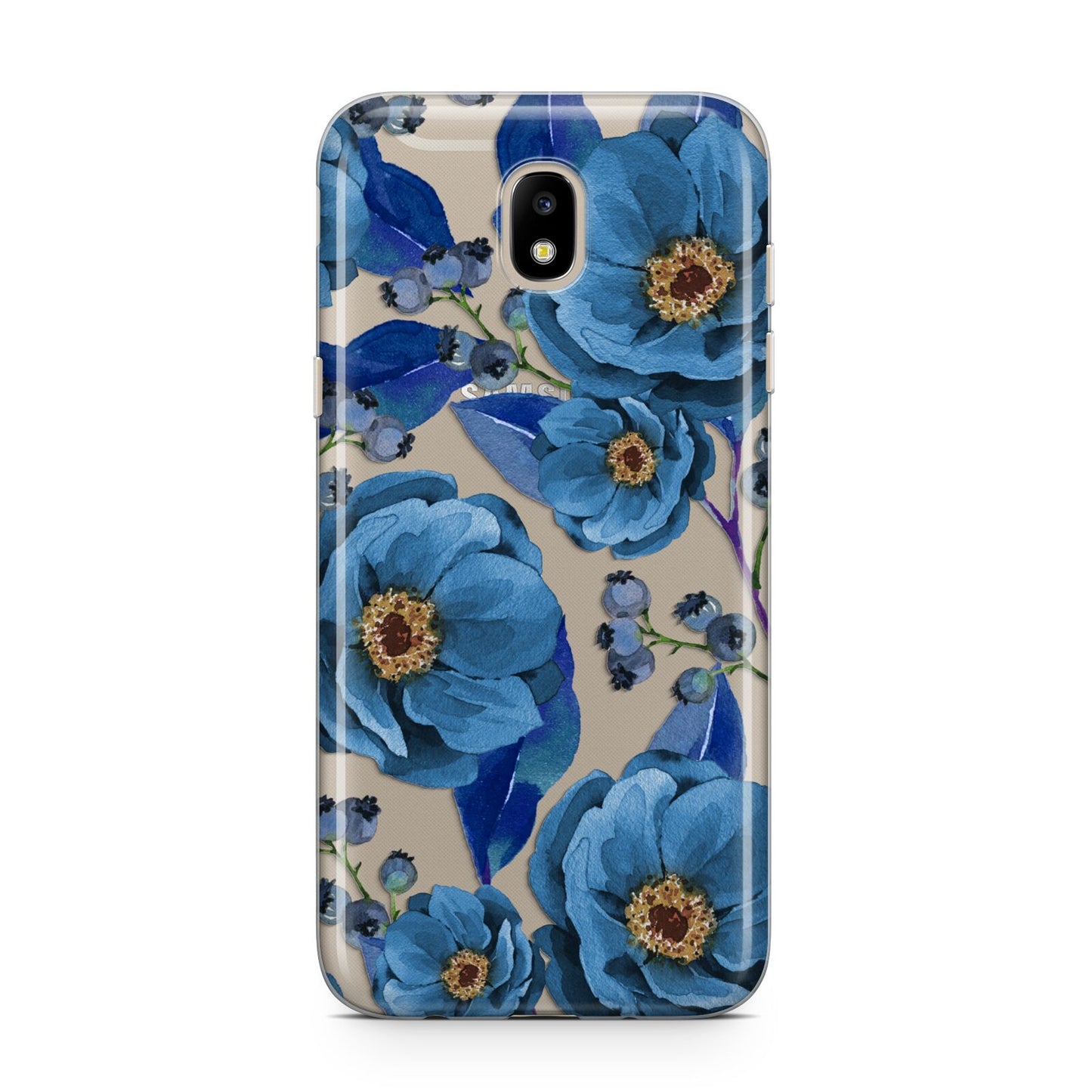 Blue Peonies Samsung J5 2017 Case