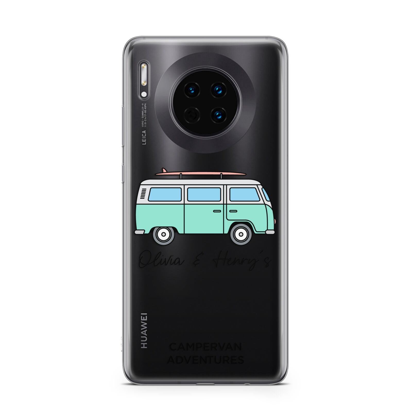 Blue Personalised Campervan Adventures Huawei Mate 30