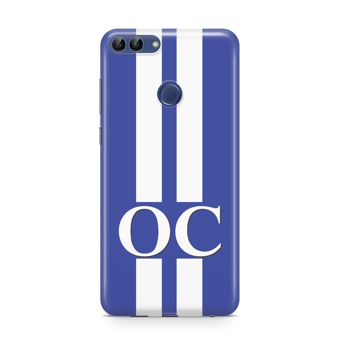Blue Personalised Initials Huawei P Smart Case