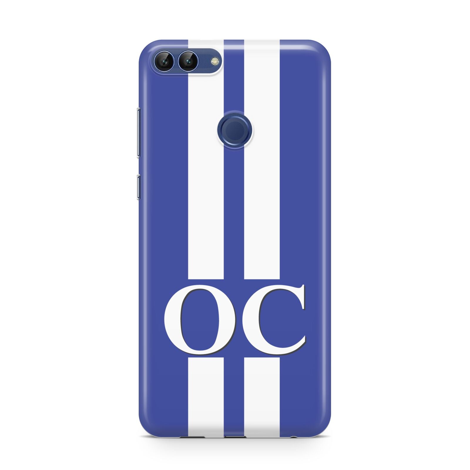Blue Personalised Initials Huawei P Smart Case