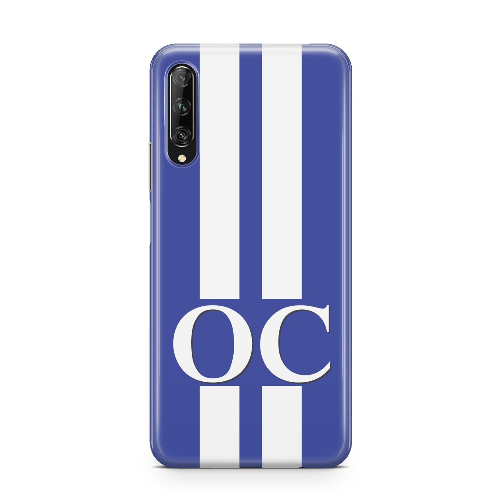 Blue Personalised Initials Huawei P Smart Pro 2019